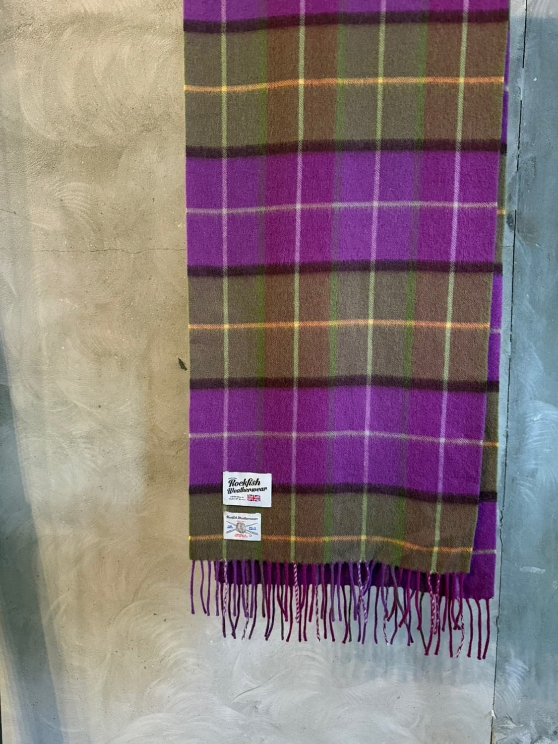 락피쉬 스코티쉬 램스울 머플러 상품이미지6