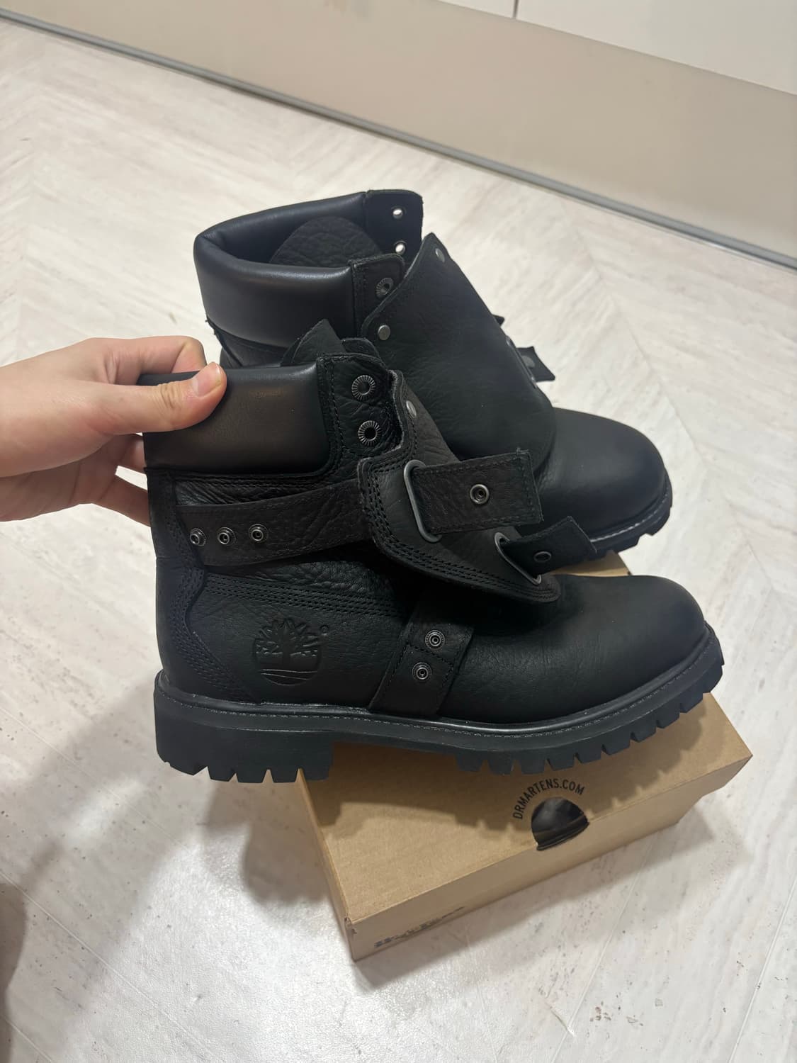 팀버랜드 6인치 블랙 새상품 상품이미지1