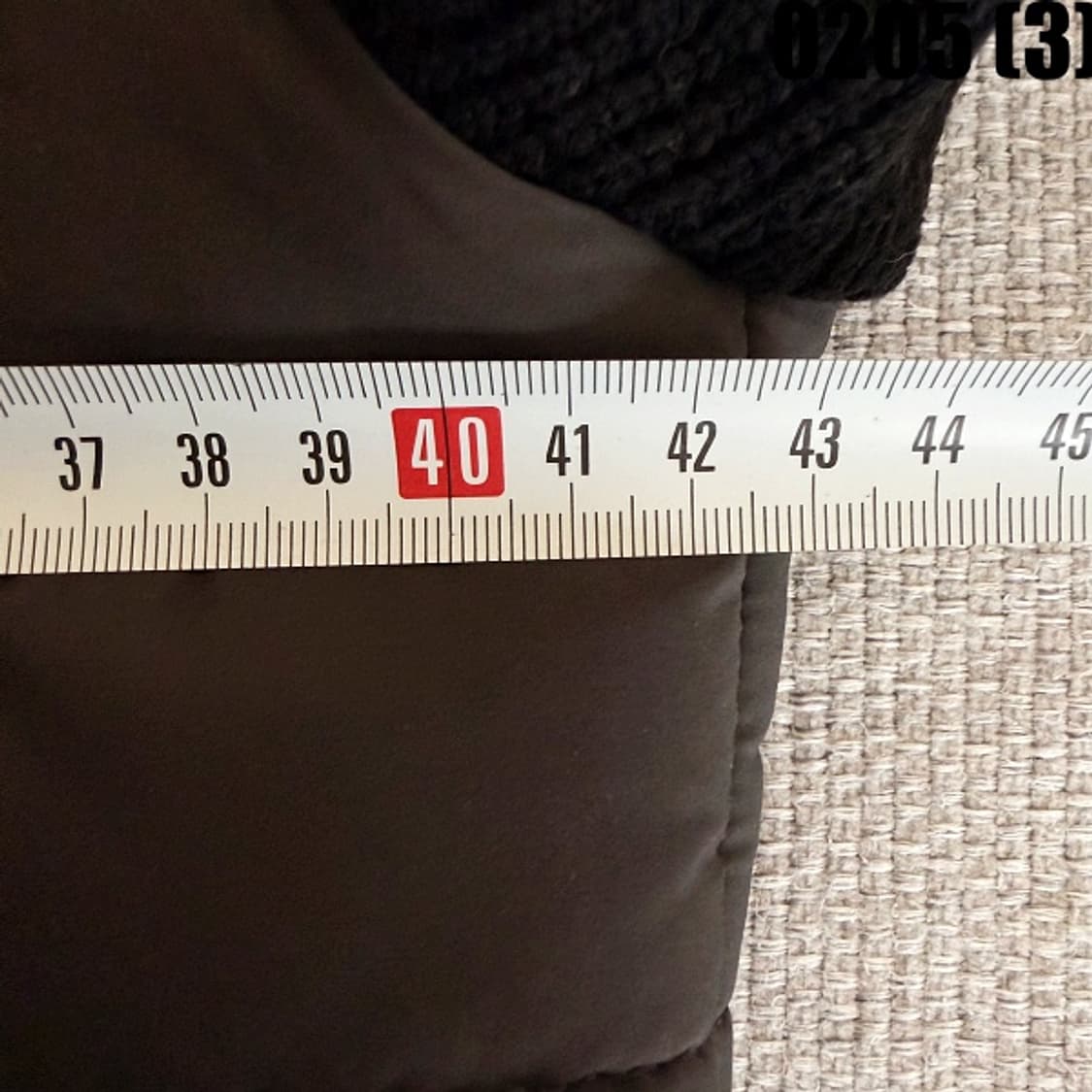 [S85] 르샵 여성 퀼팅 니트 배색 패딩 자켓 0205(3) 상품이미지5