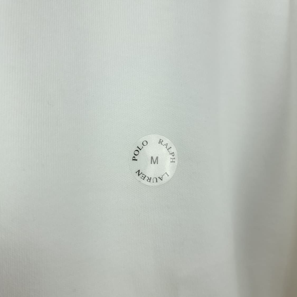 [폴로 랄프로렌] 포니 로고 자수 긴팔 카라티 화이트 M19495 상품이미지7