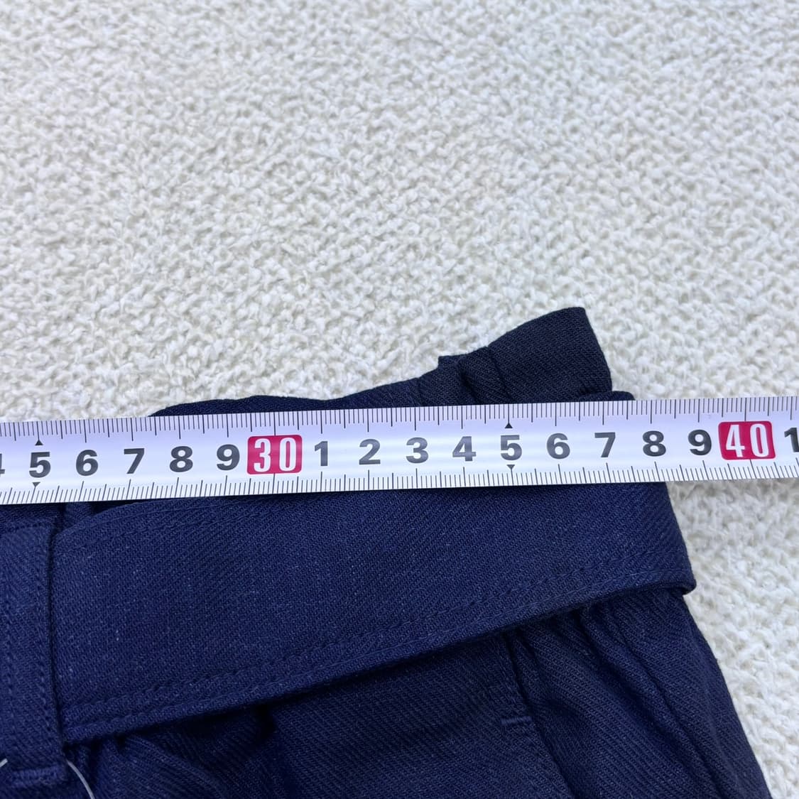 XL 유니클로 하이웨스트 가우쵸 팬츠 0416E 상품이미지5