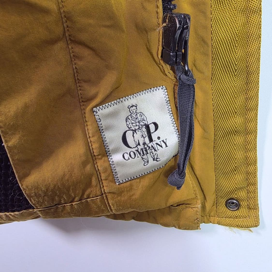 C.P Company 빈티지 밀레밀리아 고글 라쿤 덕다운 파카 L 상품이미지8