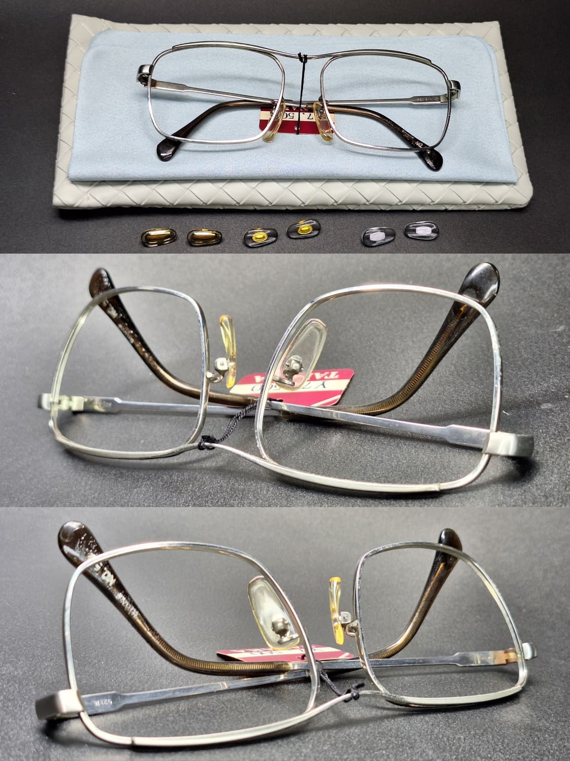 80s 일본제 빈티지 데드스톡 미사용/52mm 웰링턴 안경테 EIONE  상품이미지2