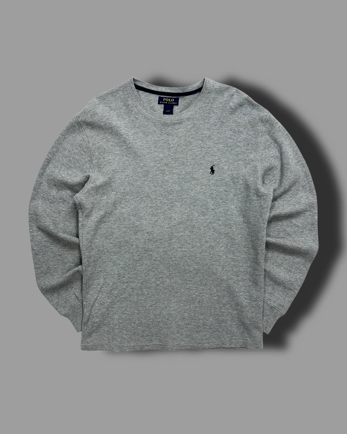 폴로 랄프로렌 그레이 와플티 M 상품이미지5