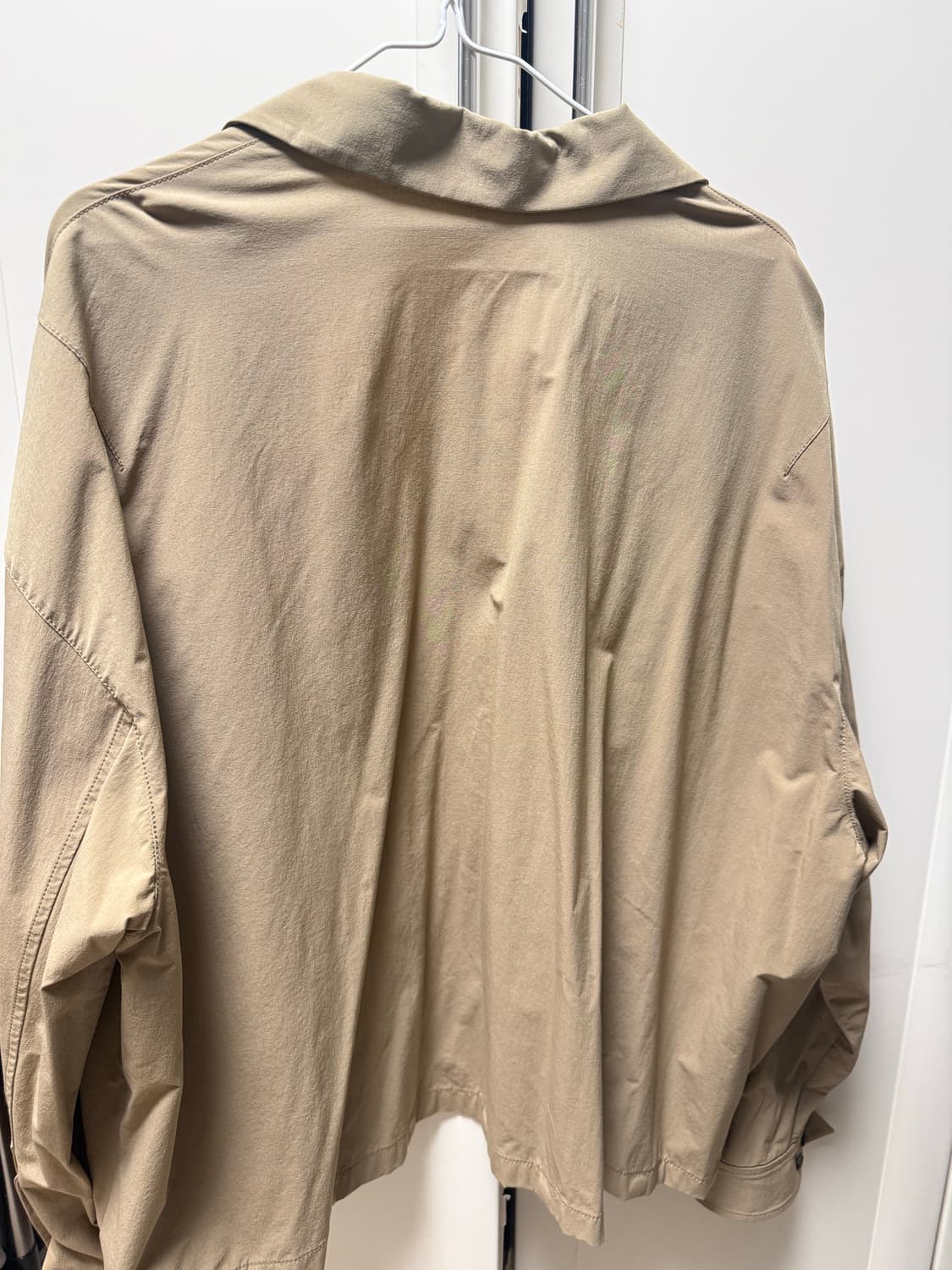 시스템옴므 브라운크롭셔츠 판매합니다 상품이미지2