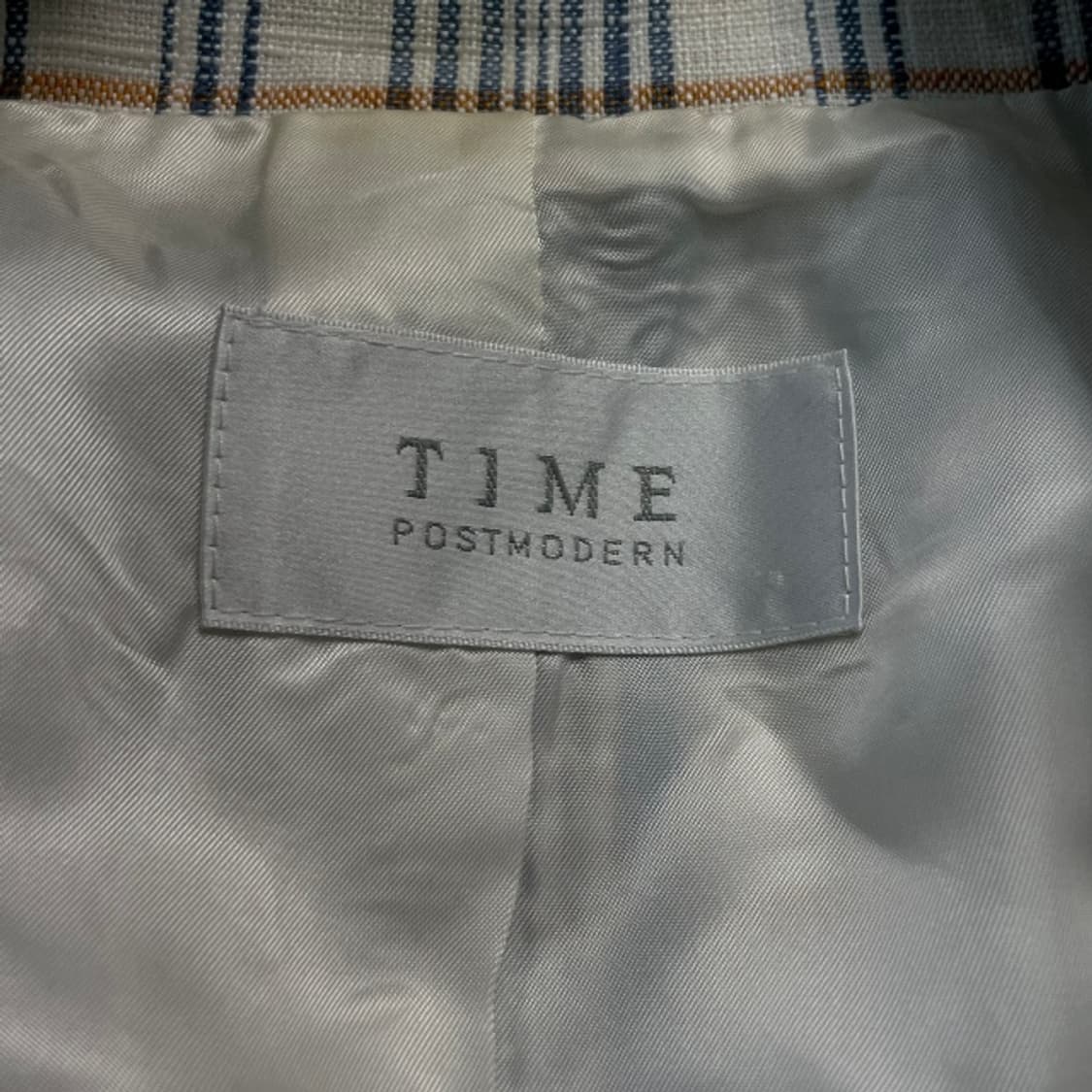 82 타임 체크 더블 자켓 상품이미지3