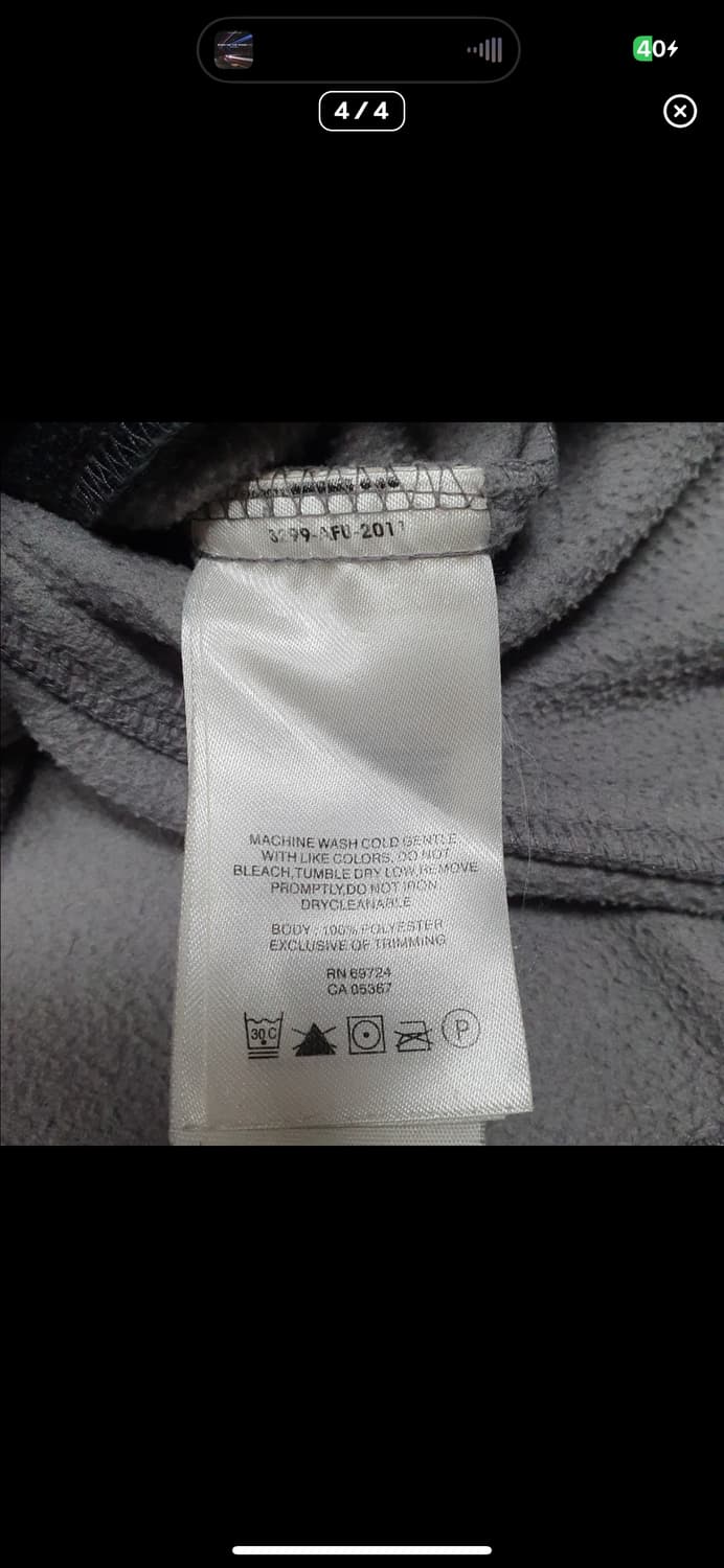  (바배) 컬럼비아 그레이 플리스 집업 상품이미지4