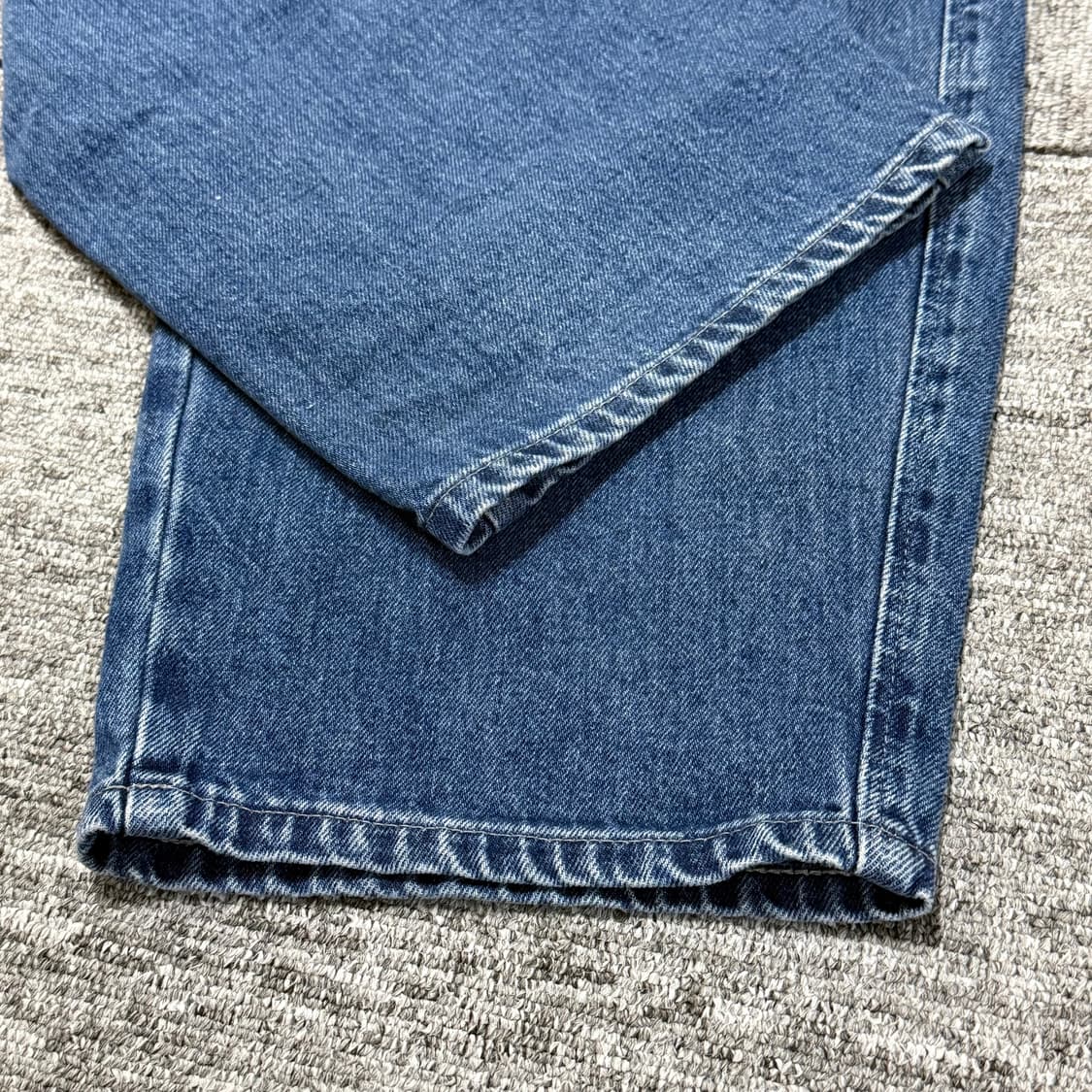 유니클로 와이드 테이퍼드 청바지 | 상태 좋음 상품이미지5