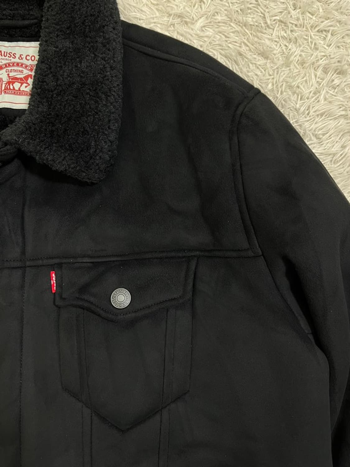 리바이스 쉐르파 스웨이드 트러커 자켓/#2933 상품이미지2