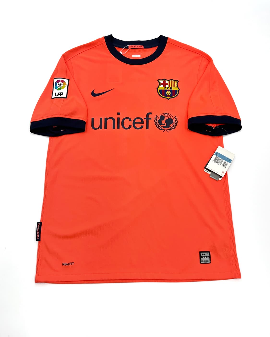 새상품 나이키 09-10 바르셀로나 어웨이 리그킷 리오넬 메시 상품이미지4