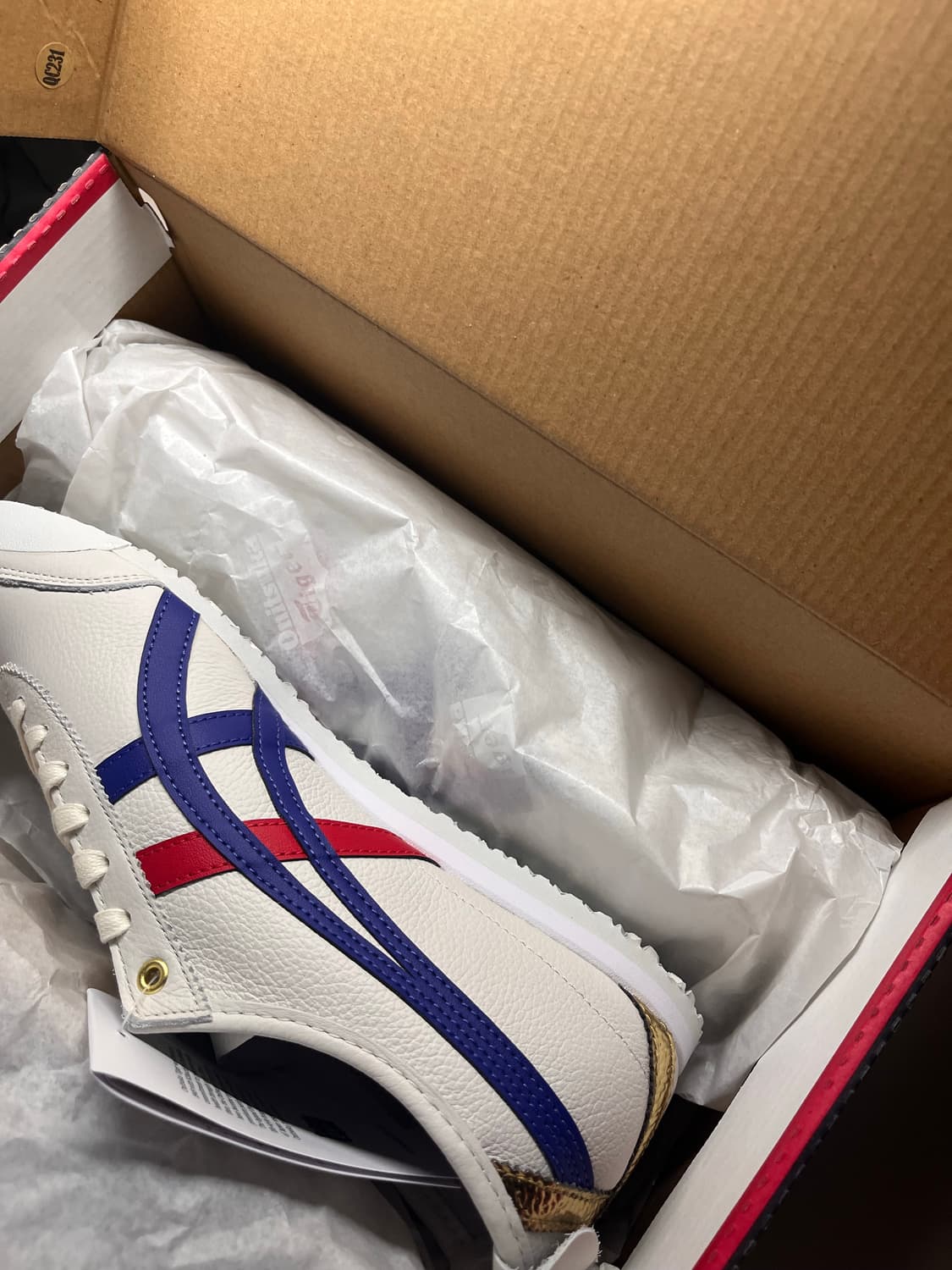 오니츠카타이거 멕시코 66 화이트 다크 블루 상품이미지4