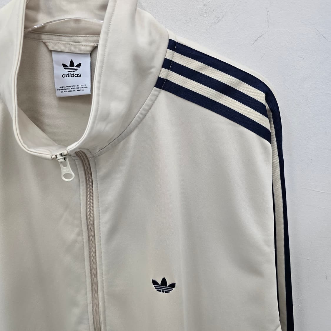 아디다스 삼선 아이보리 트랙탑 져지 상품이미지3