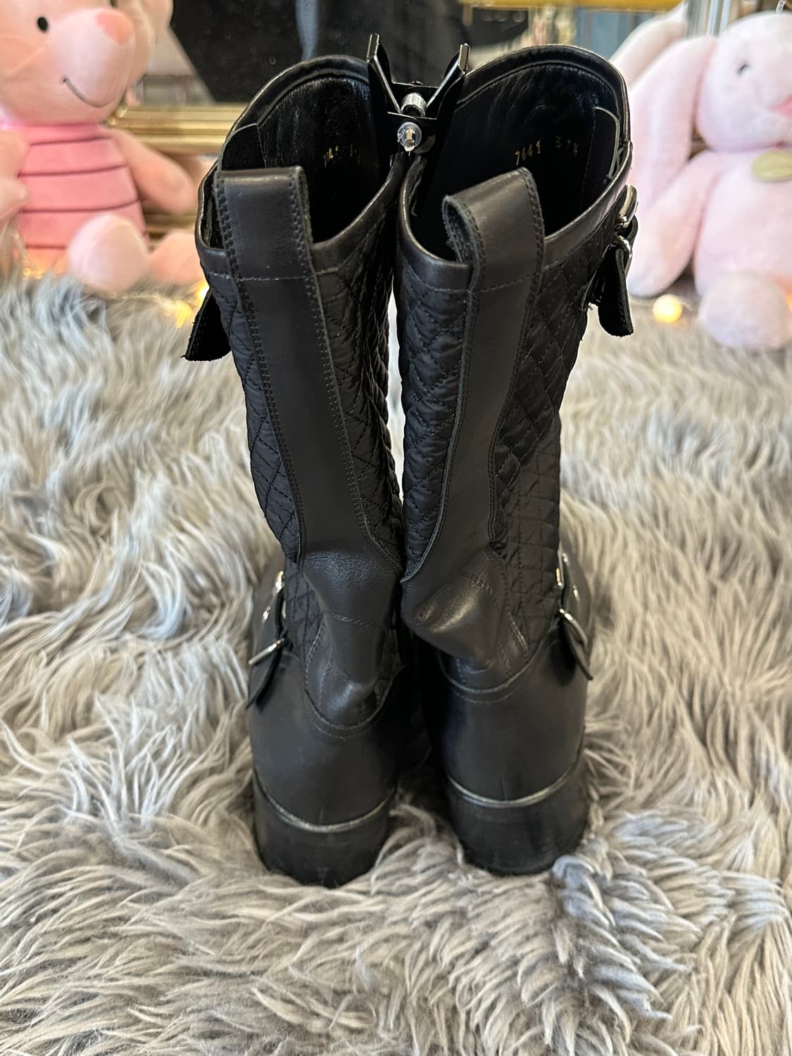 Gianvito Rossi 바이커 가죽 부츠 상품이미지3