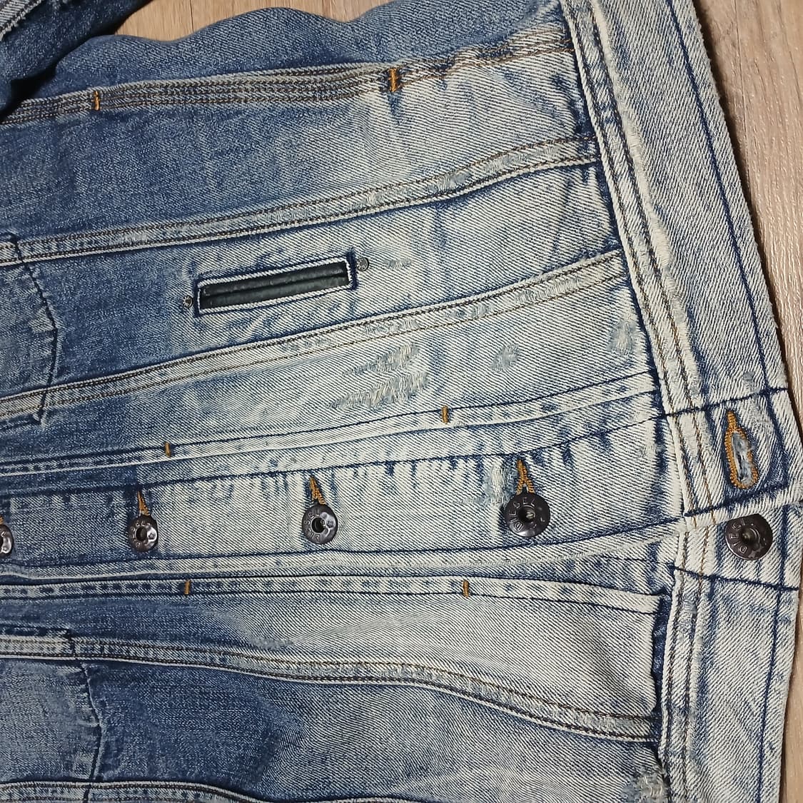 Diesel 디젤 데님 청자켓 S 90 상품이미지8