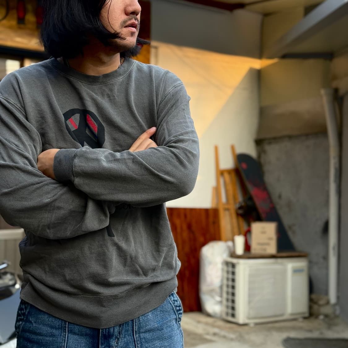 쟈딕앤볼테르 피그먼트 워싱 롱슬리브 XL 상품이미지7