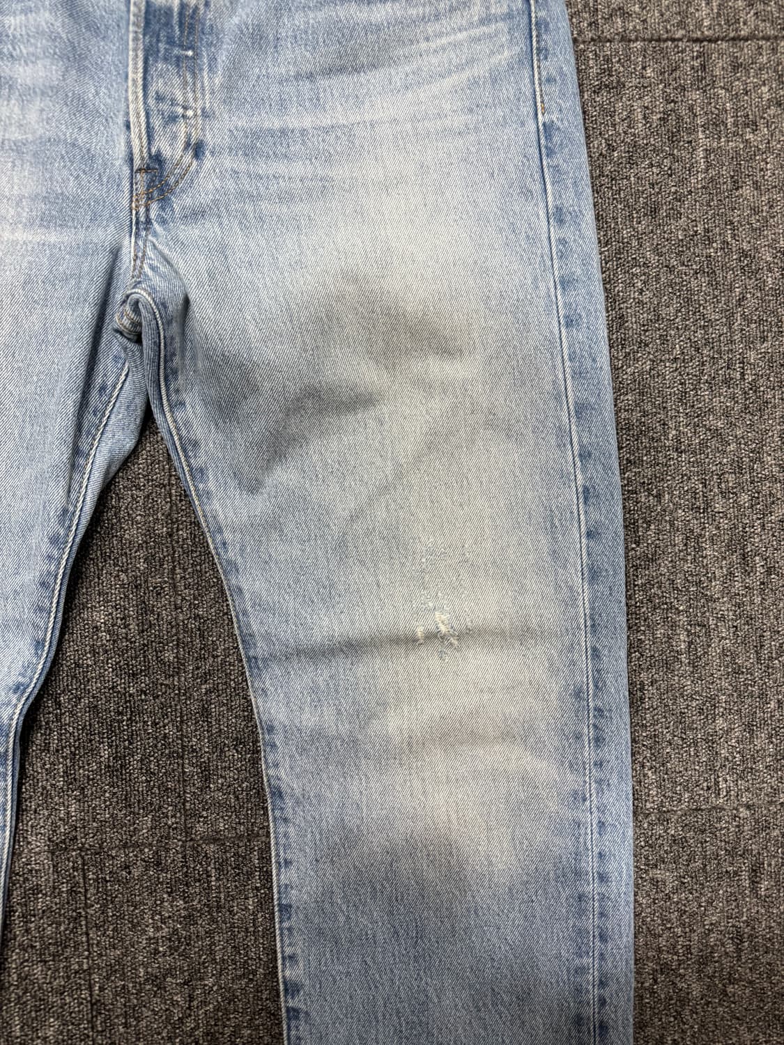 리바이스 501 블랭크탭 프리미엄 라이트 워싱 데님 LVC 상품이미지6