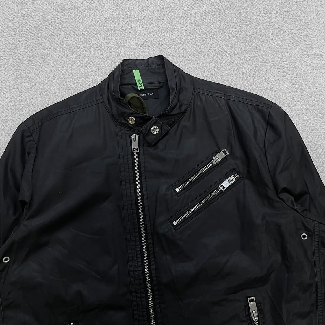 디젤 Diesel J-oyton 바이커 자켓 블랙 상품이미지2
