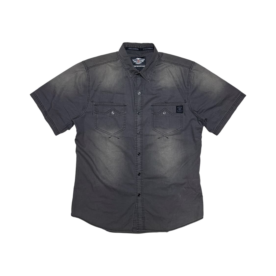 Harley Davidson Distressed Button-up 상품이미지1