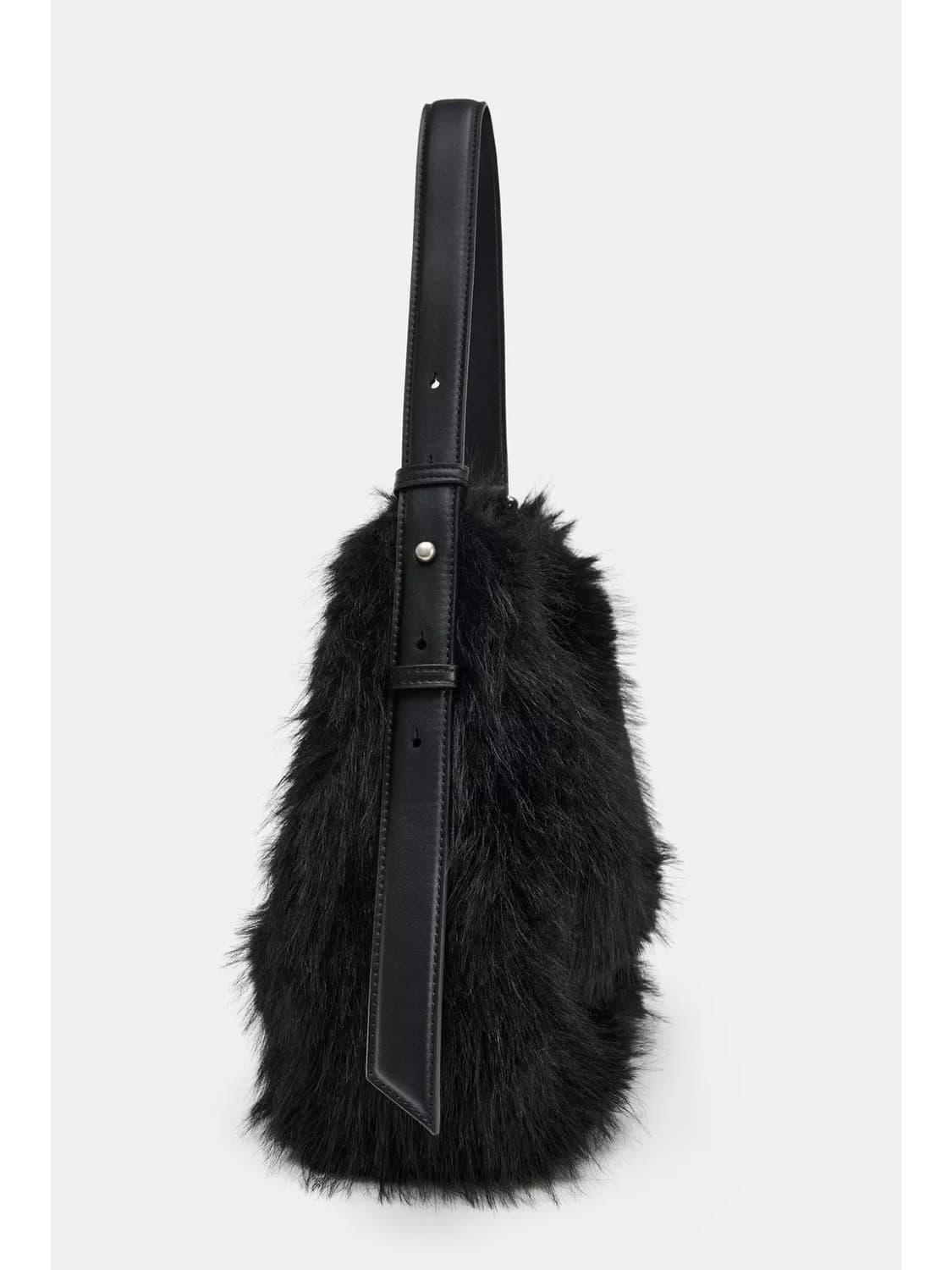 페이크 퍼 버킷백 상품이미지2