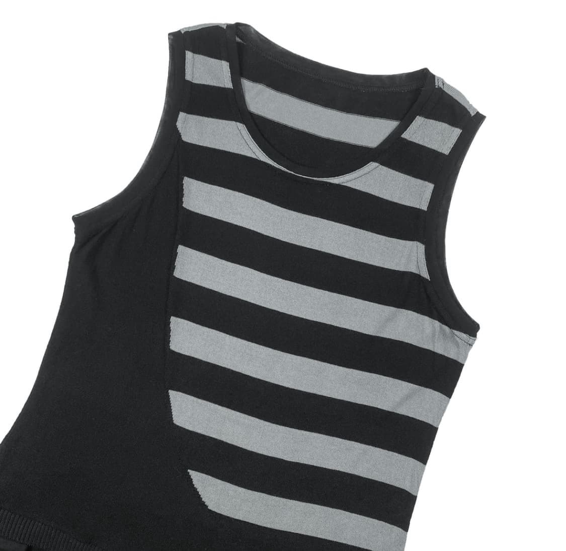 yoshi yoshi by pj 커브드 슬리브리스 상품이미지3