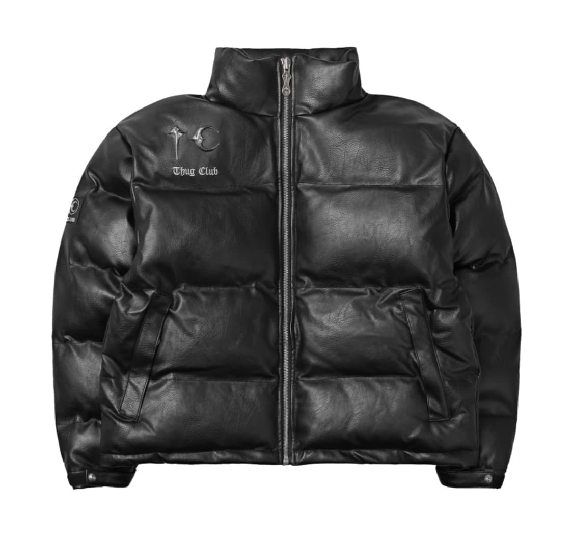 떠그 클럽 레더 패딩 1사이즈 상품이미지2