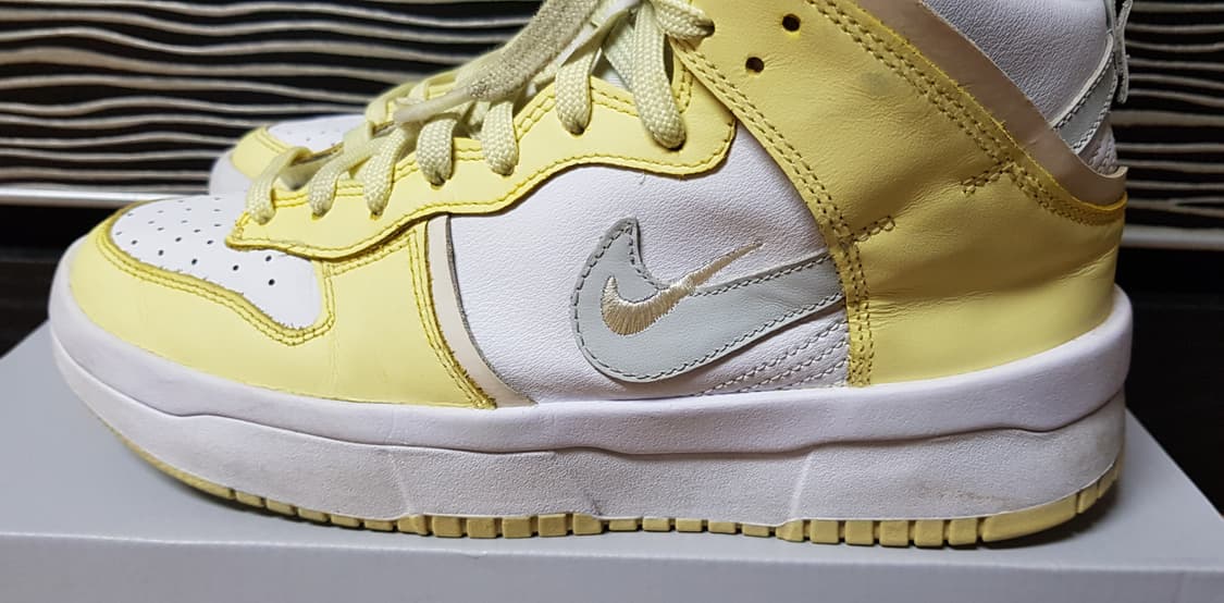 nike 나이키 덩크 하이업 레몬 (시트론 틴트) dh3718-105 상품이미지4