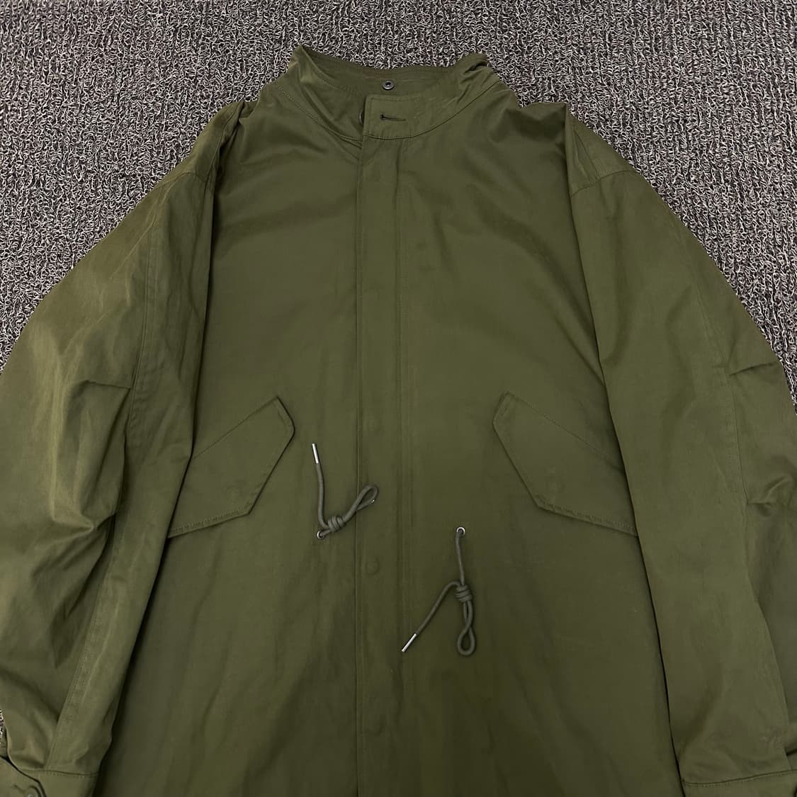 프리즘웍스 피쉬테일 야상 점퍼 카키 M 상품이미지2