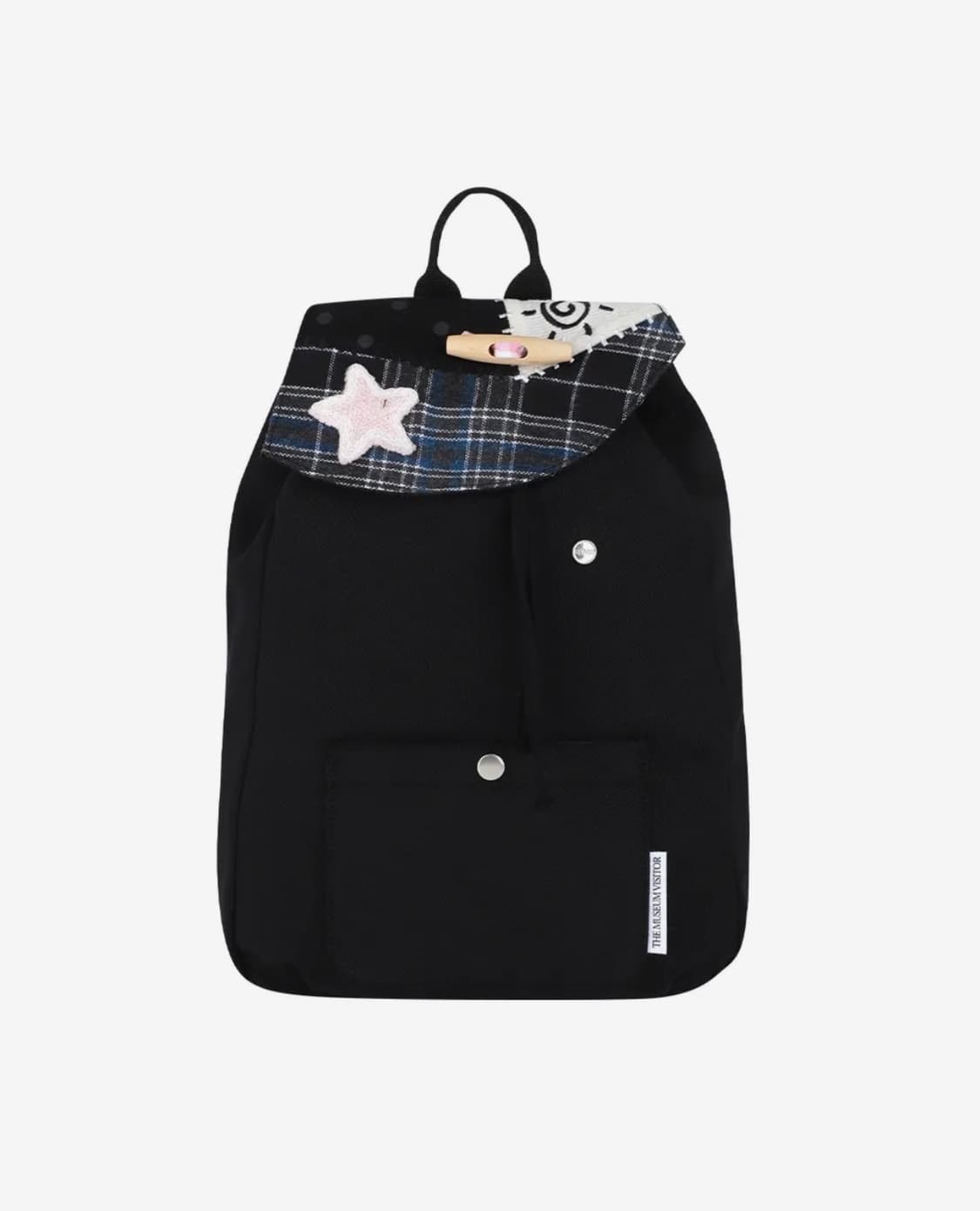 PATCHWORK STRING MINI BACKPACK 백팩 가방 상품이미지1