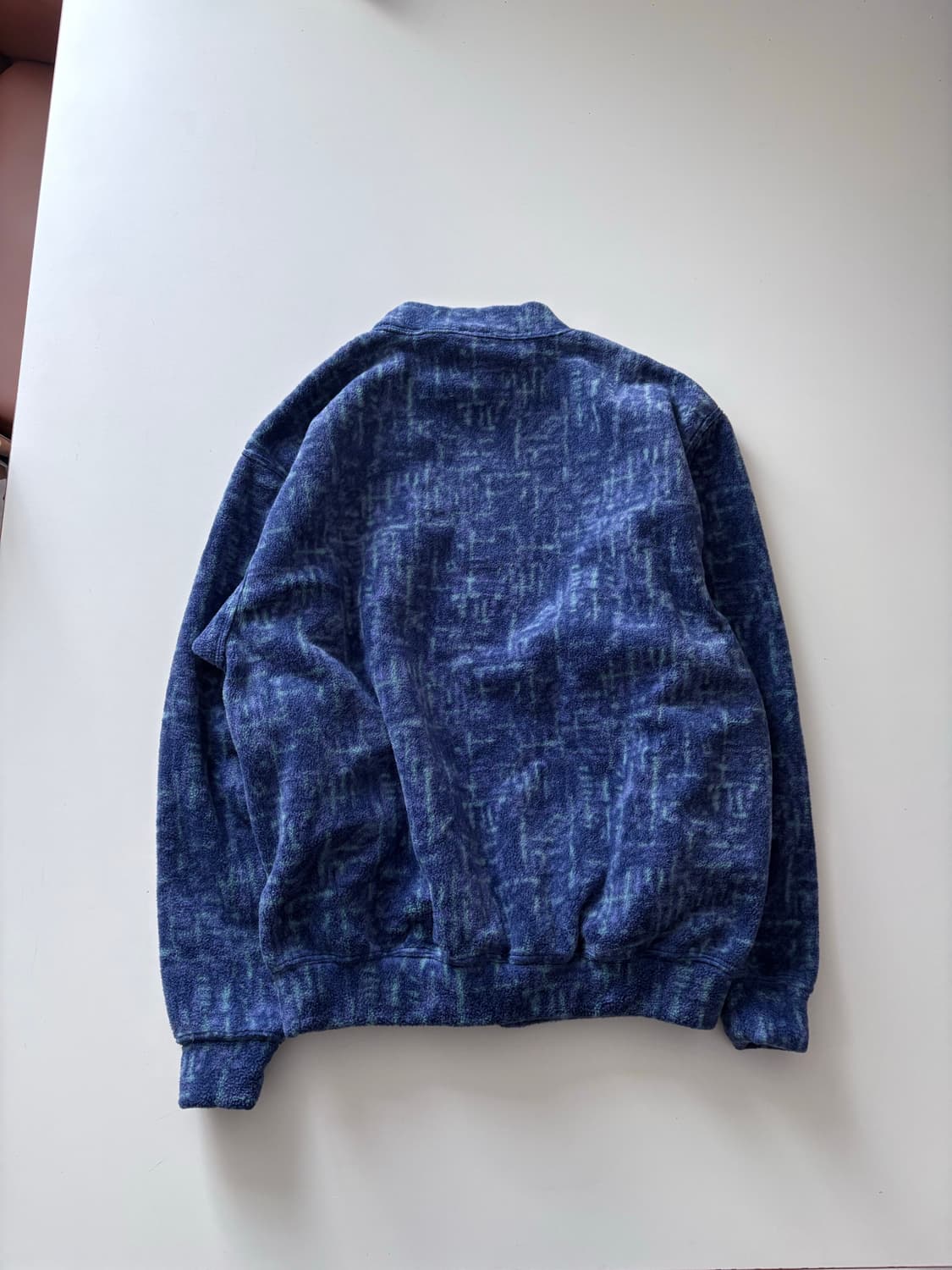 시에라 디자인 패턴 플리스 하프넥 풀오버 상품이미지6