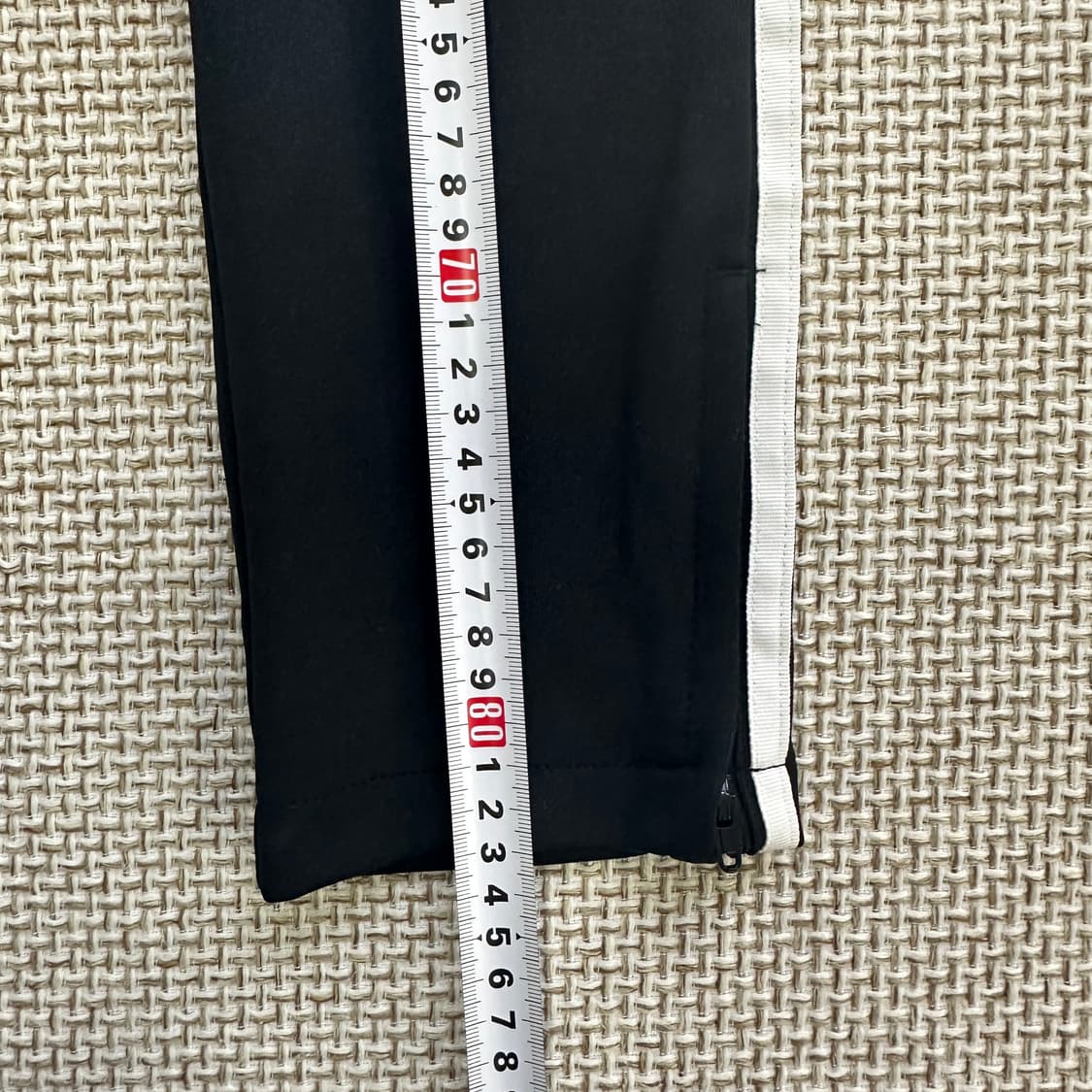 XS 아디다스 발목지퍼 슬림 바지 0429D 상품이미지8