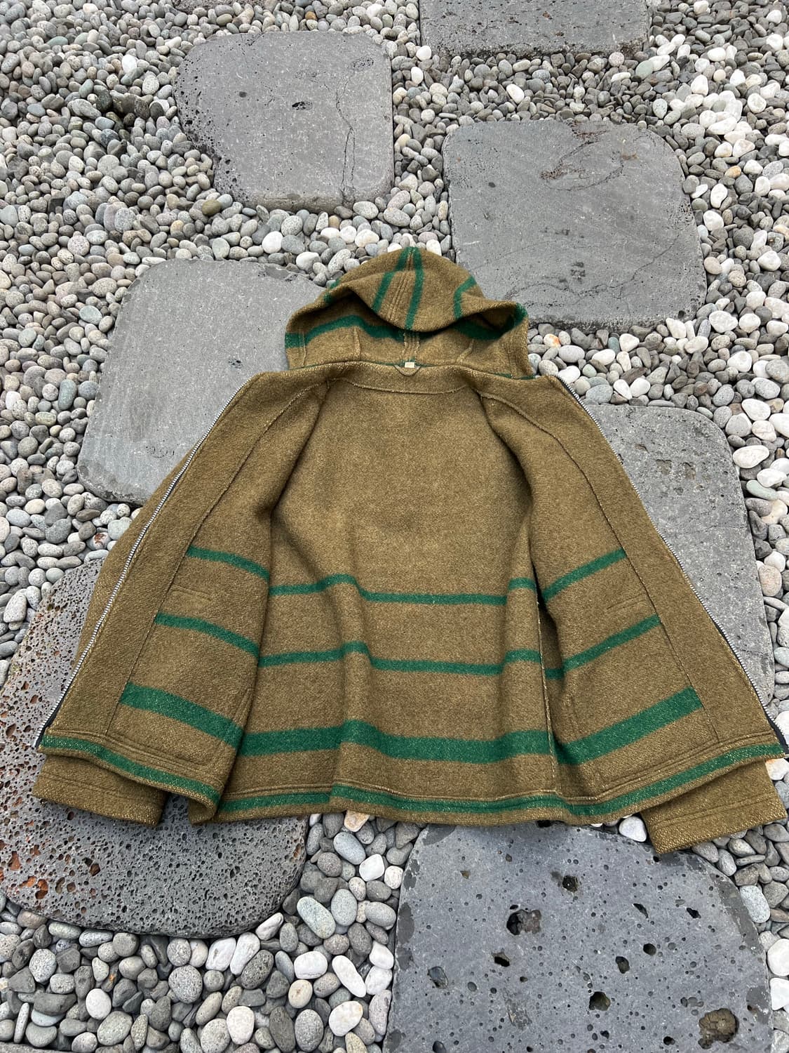 SLOW STONE MILITARY BLANKET 빈티지 울블랭킷자켓 상품이미지3