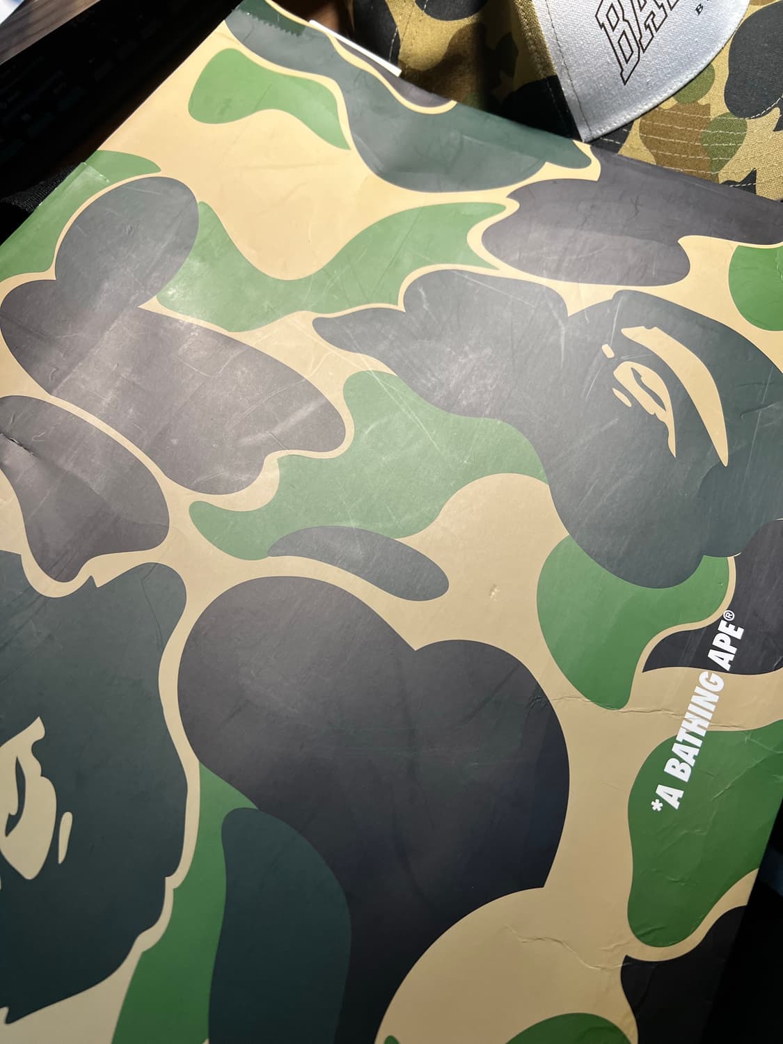 베이프 비지 워크 모자 상품이미지8