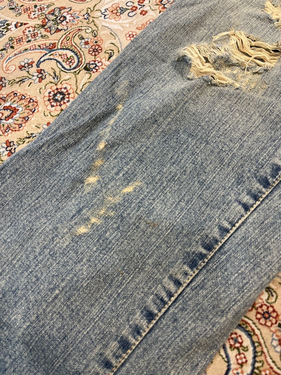 돌체앤가바나 00s 디스트로이드 데님팬츠 상품이미지6