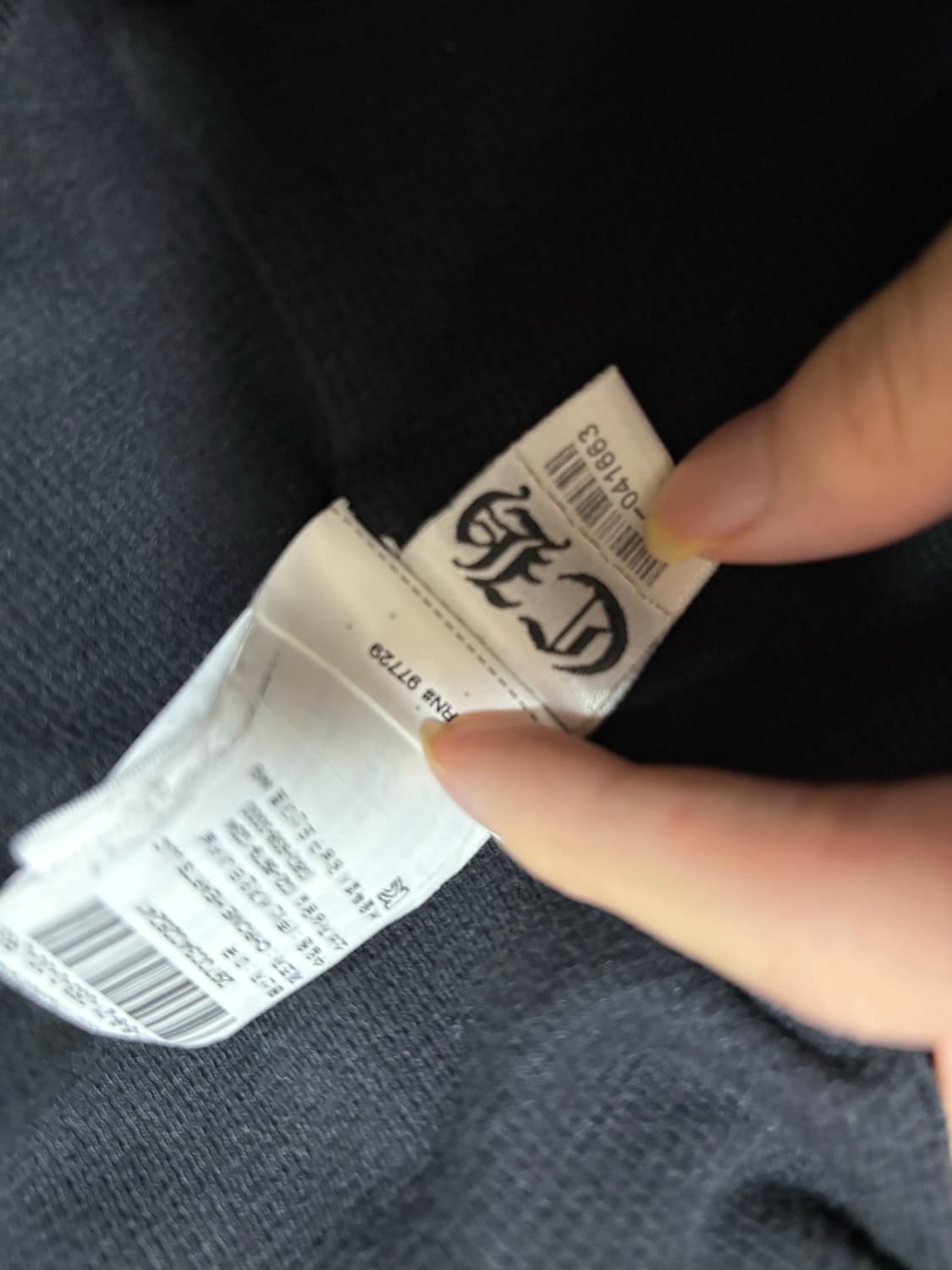 크롬하츠 대거 후드집업L 상품이미지6