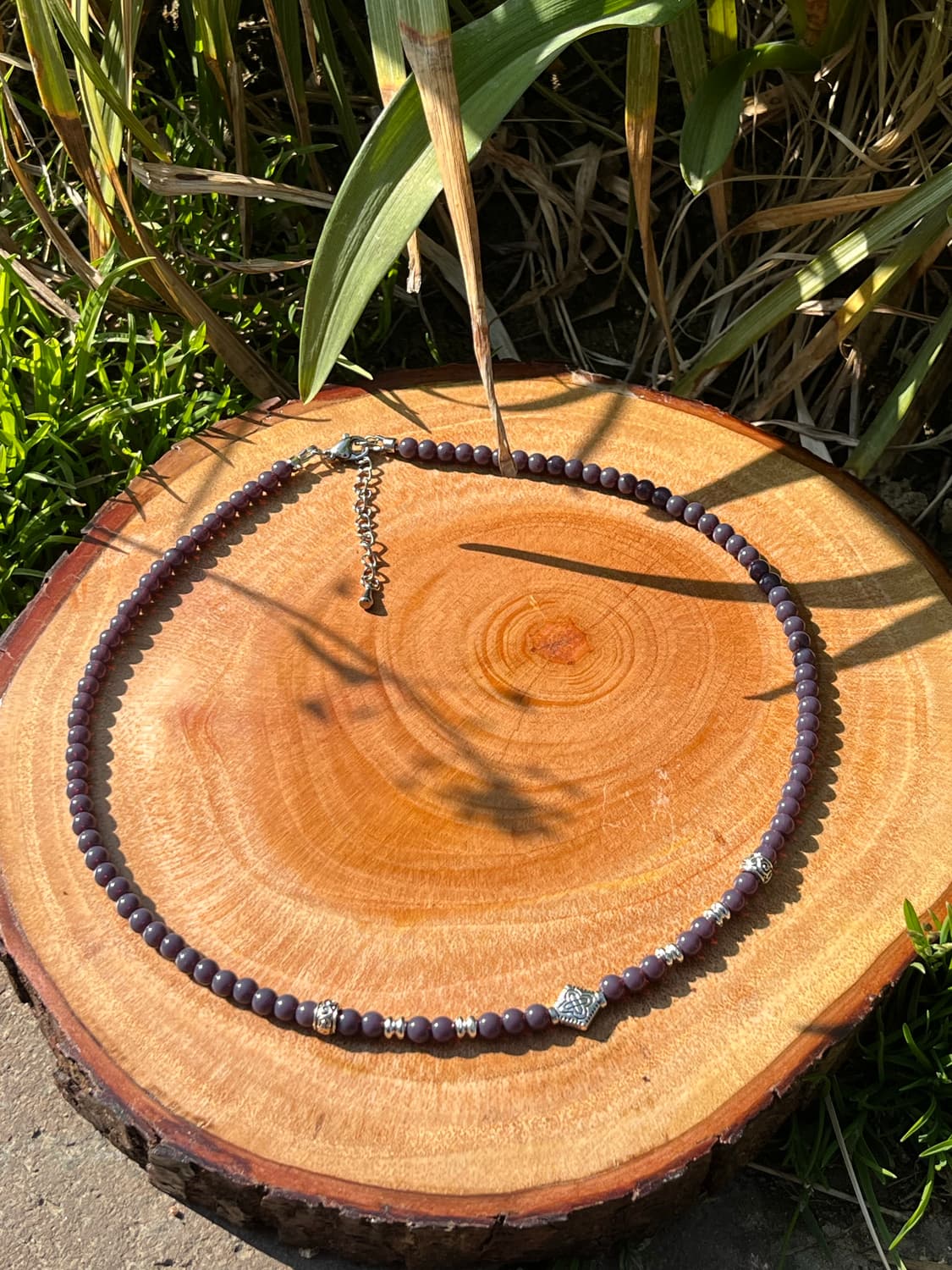 Purple 오너먼트 목걸이 상품이미지2