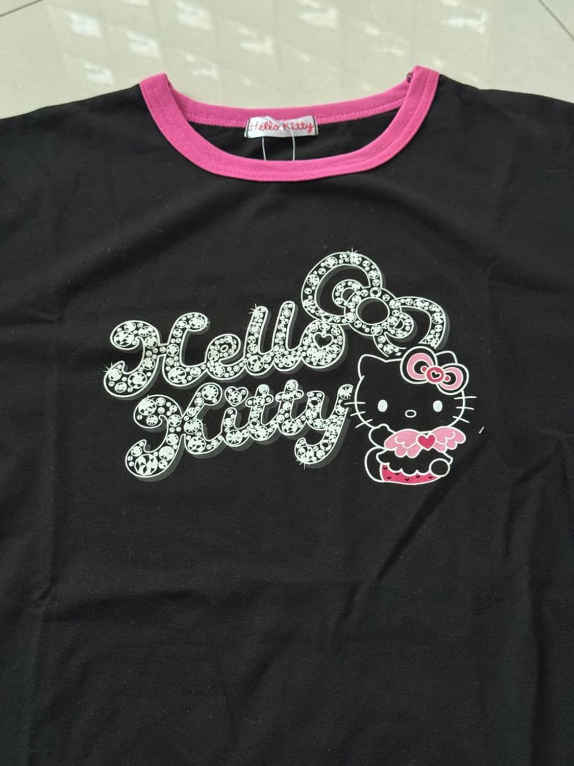 KITTY RINGER T 헬로 키티 링거 티셔츠 상품이미지3