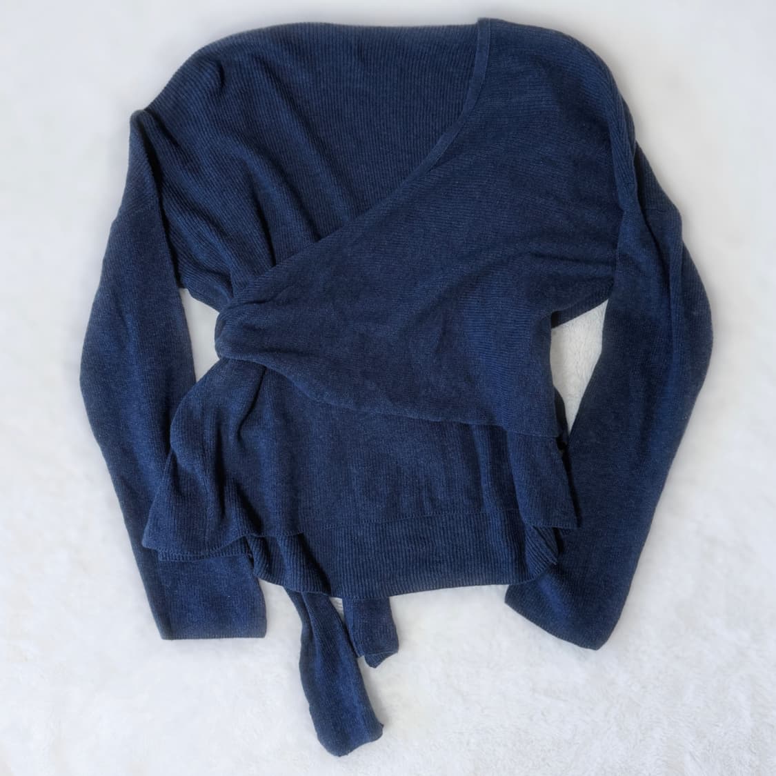 Jeanasis 갸루깔 딱붙 트위스트 가디건  상품이미지4