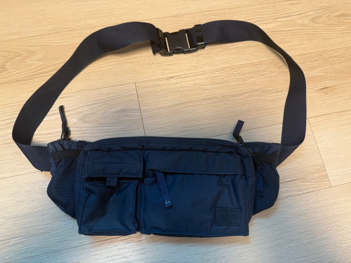 요시다 포터 마스터 네이비 웨이스트백 힙색 상품이미지1