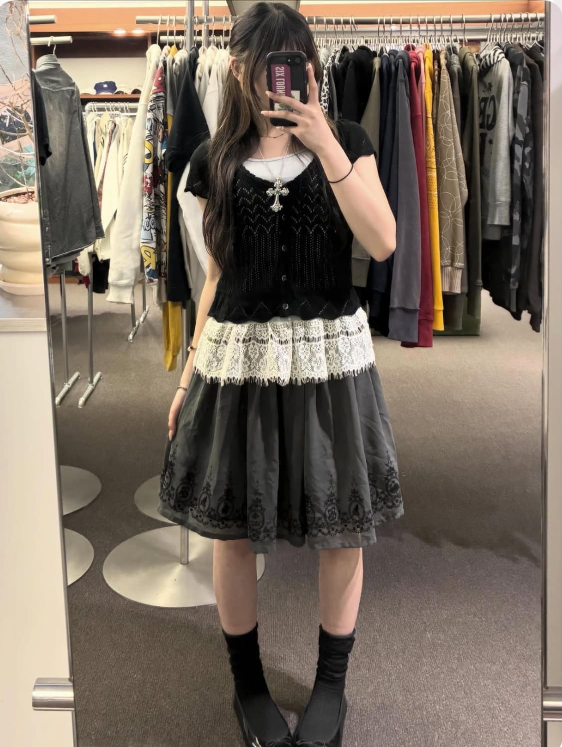 Dark Coquette Gothic 🪼🩶 상품이미지1