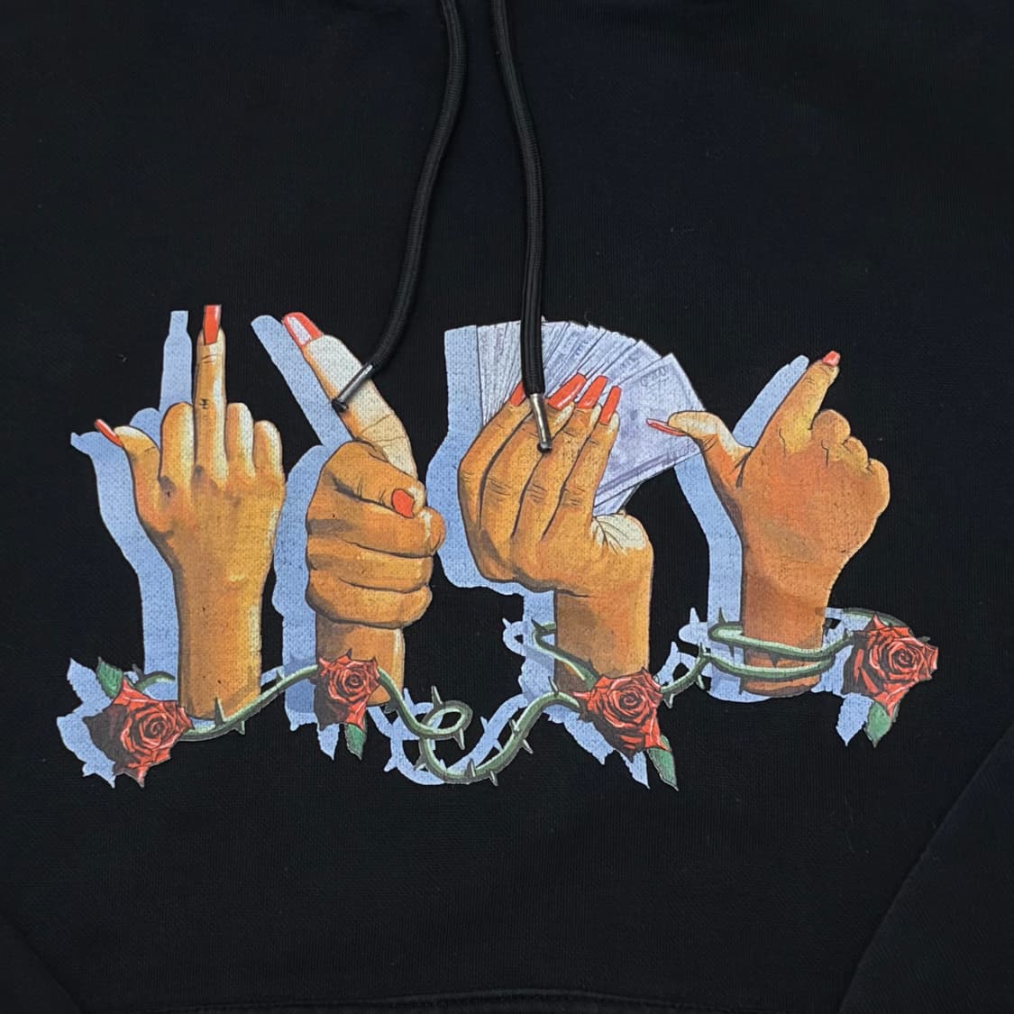 USA 미국 빈티지 핑거 후드티 상품이미지3