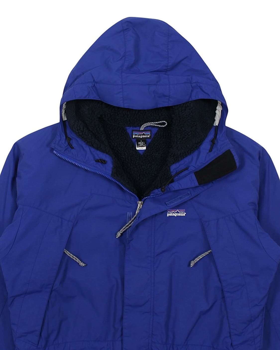 2001 파타고니아 인퍼노 자켓 블루 딥파일 안감 빈티지 상품이미지5