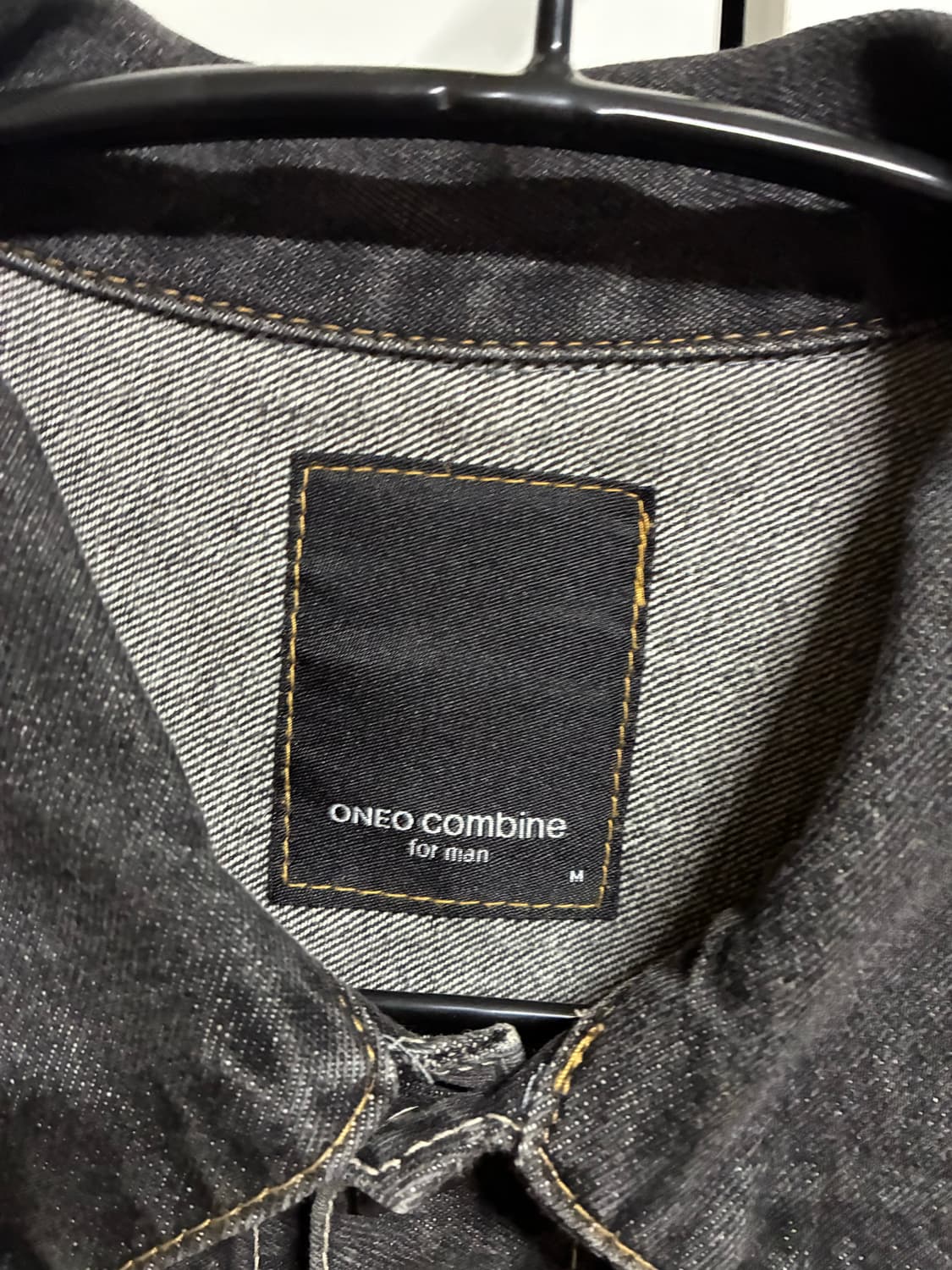 [상태 좋음] 데님 흑청 자켓 M/95 상품이미지3