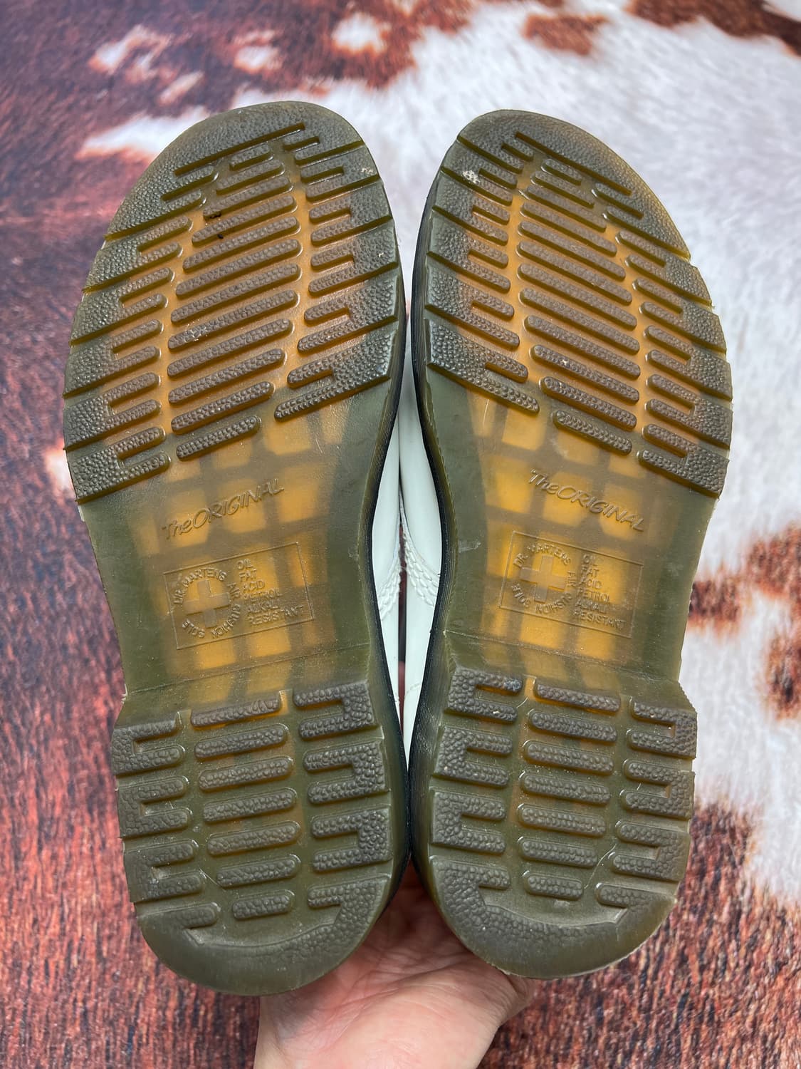 [240] 닥터마틴 1460 화이트 스무스 레더 UK5 상품이미지6