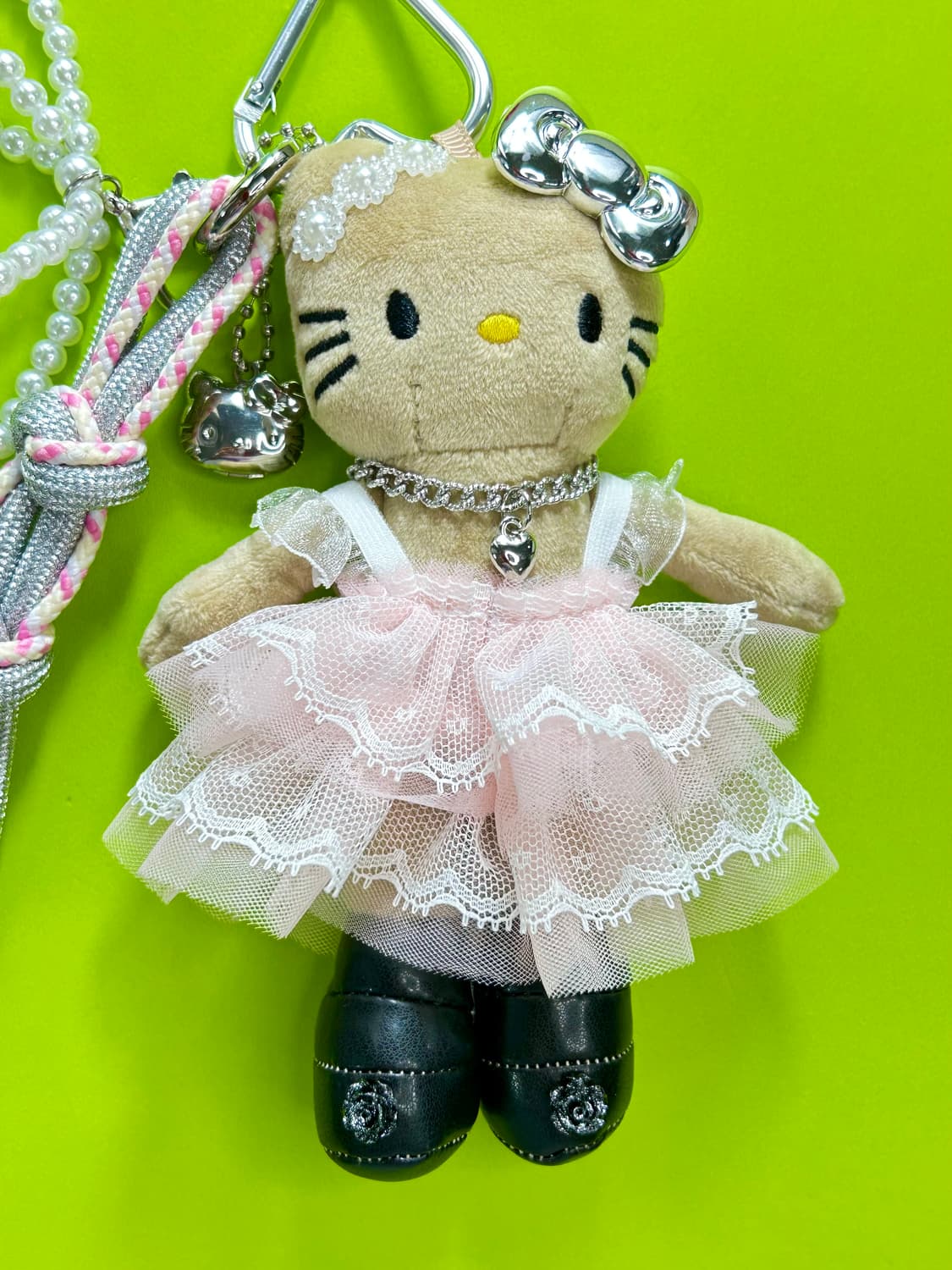 😻. 페일스킨 롱다리키티 키링-핑크발레리나 원피스 상품이미지6
