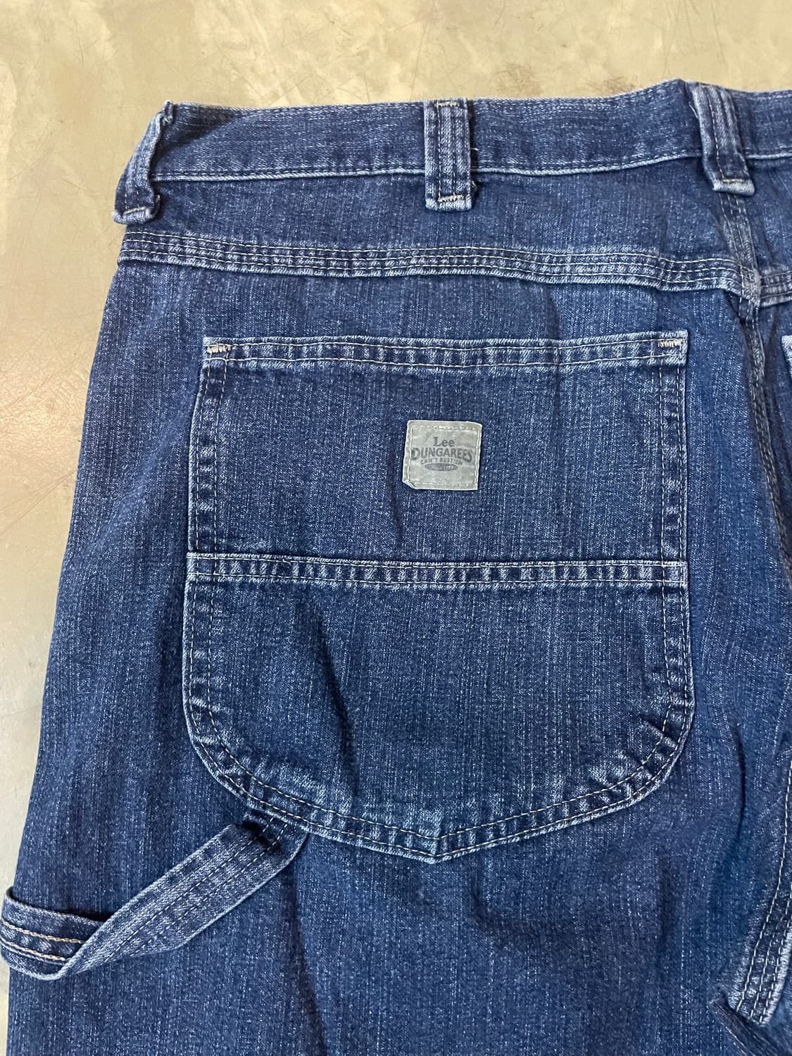 90~00s 빈티지 Lee Dungarees 카펜터 데님 36x32 상품이미지7