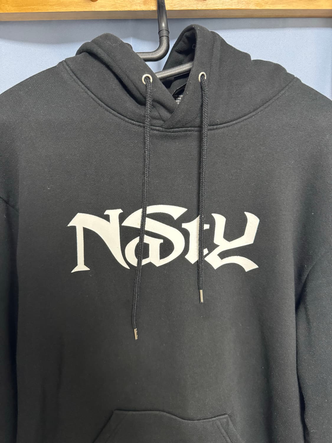 네스티킥 블랙 후드티 L 상품이미지2