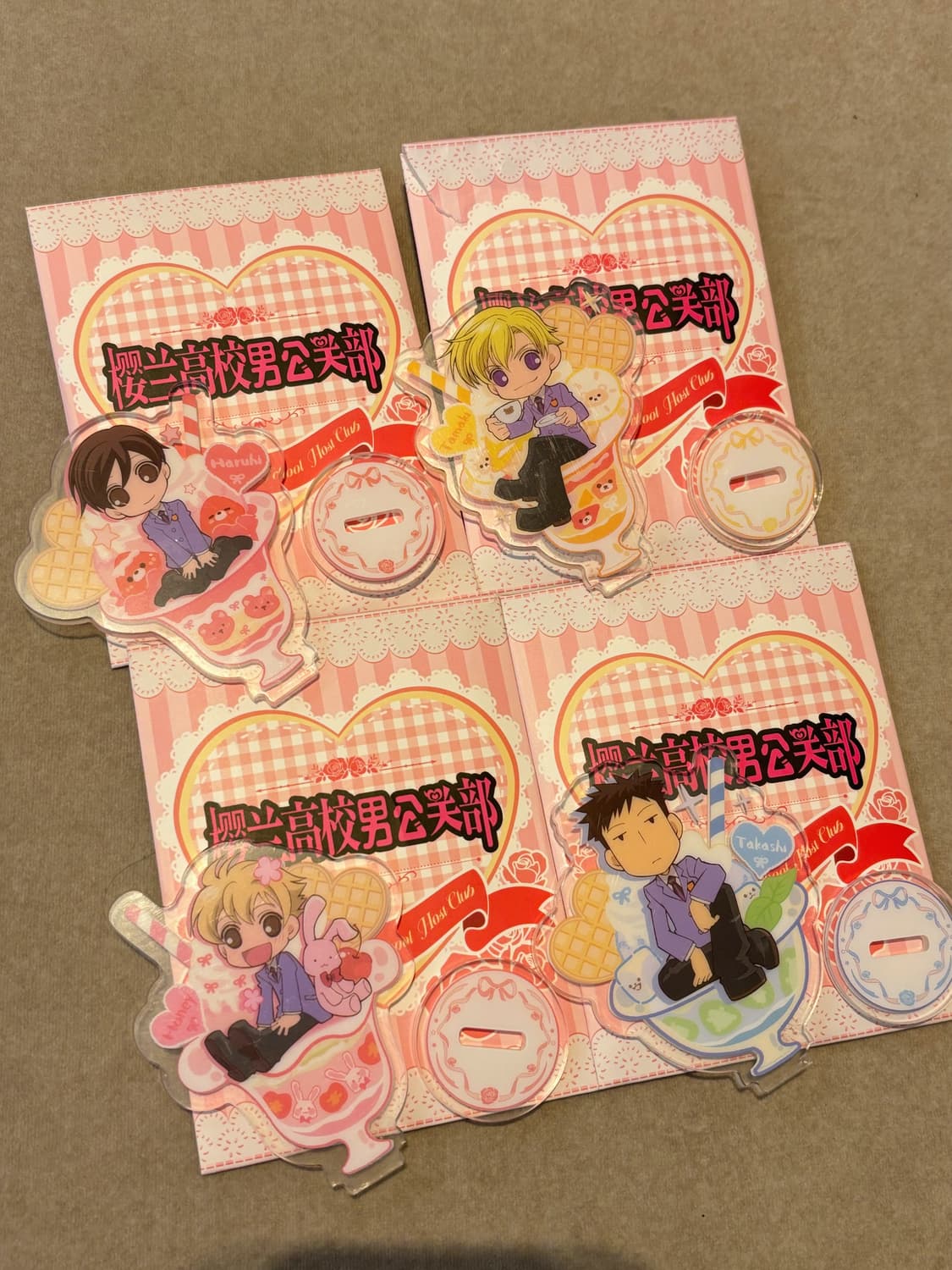 오란고교 사교클럽 러블리 파르페 아크릴 스탠드 상품이미지1