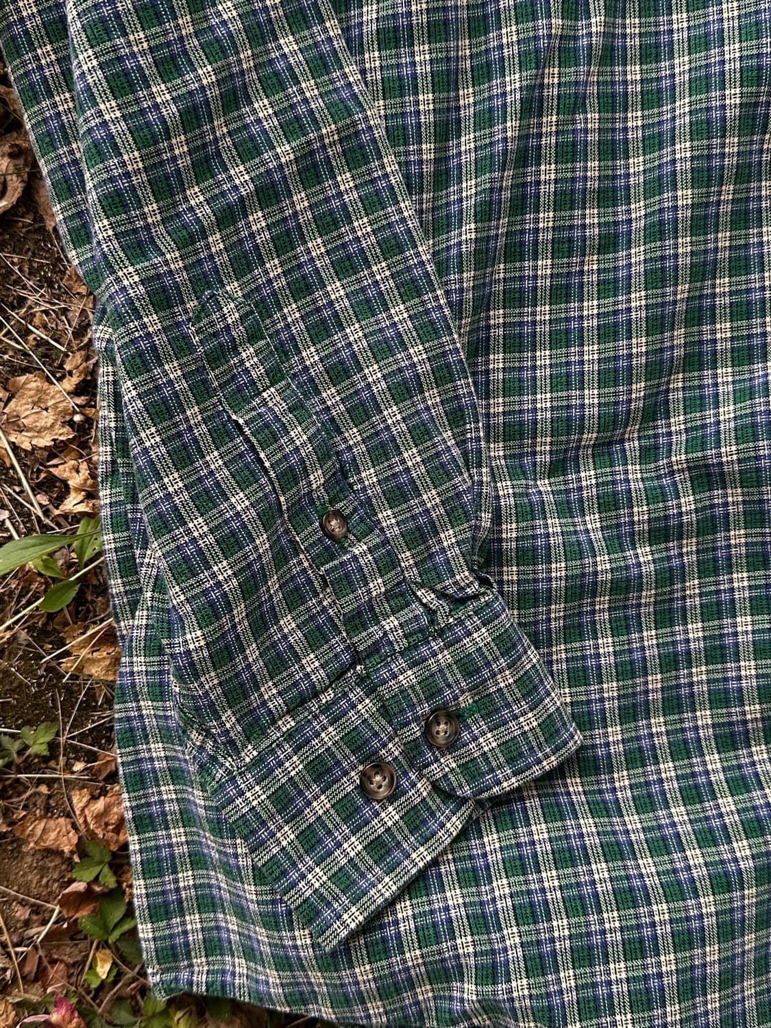 Eddie Bauer 90‘s button down check shirt 상품이미지2