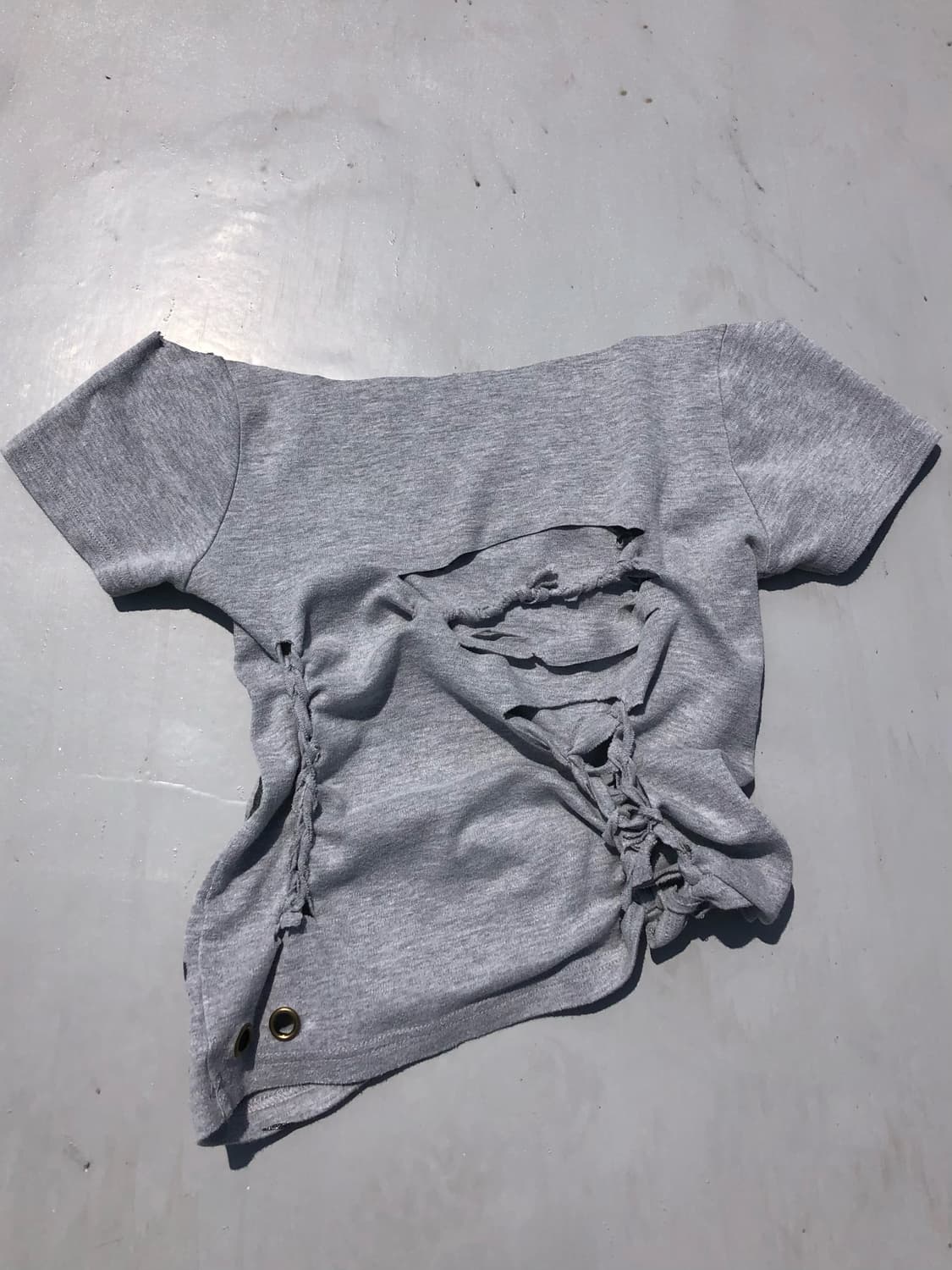 Wink girl glitter knot top 상품이미지3