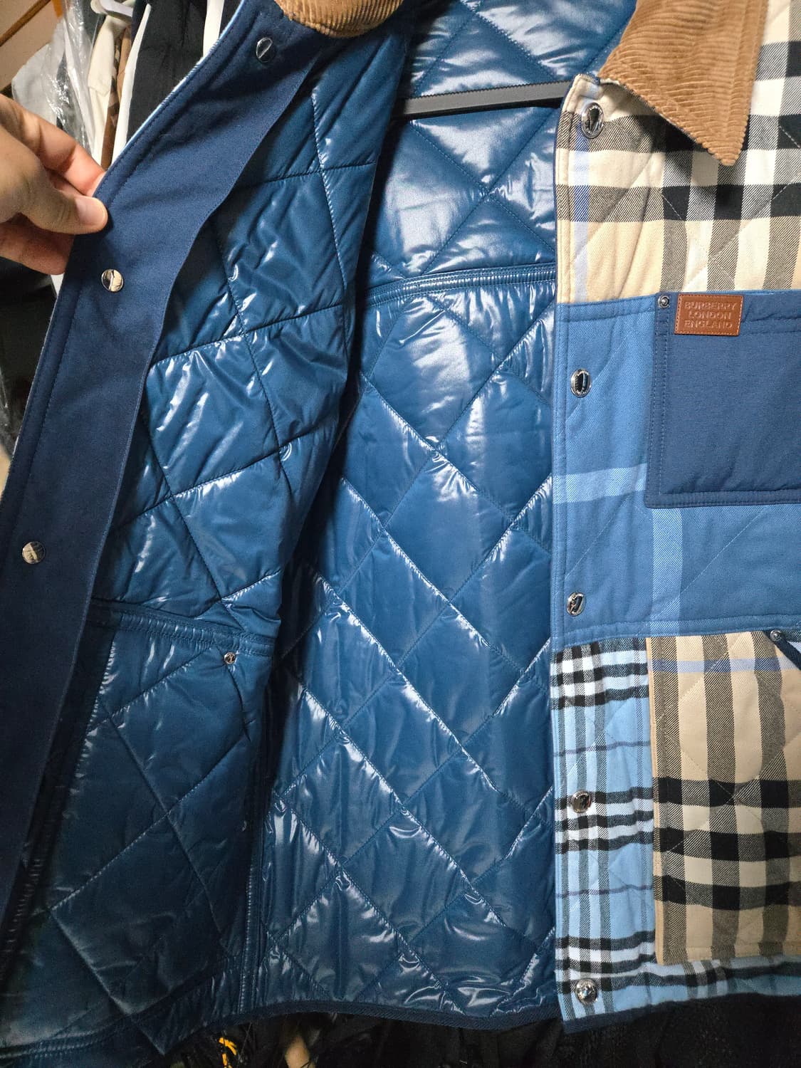 버버리 퀼팅자켓 (L-110) 사이즈 판매 상품이미지5